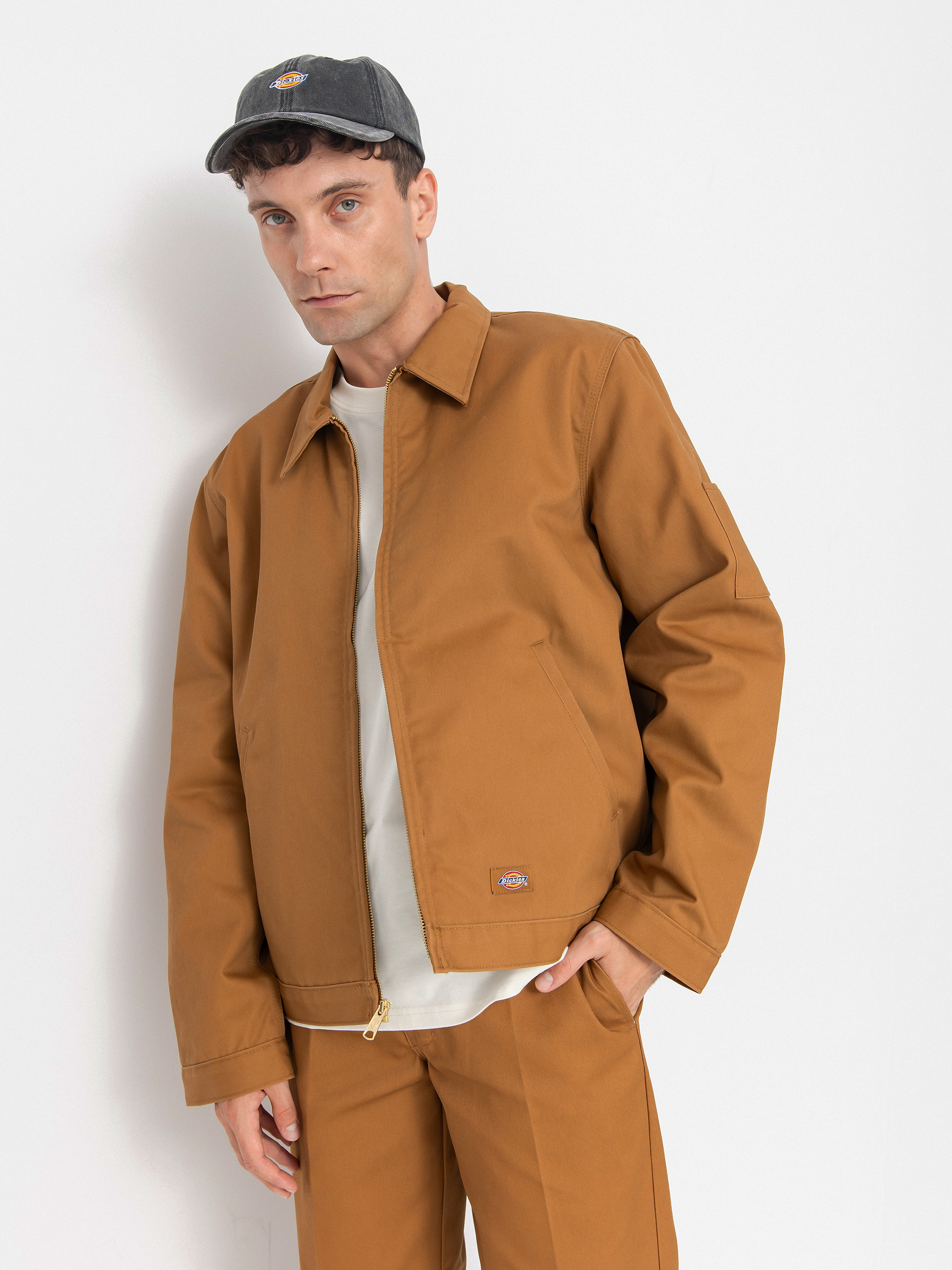 Dickies Lined Eisenhower Jacket (brown duck)