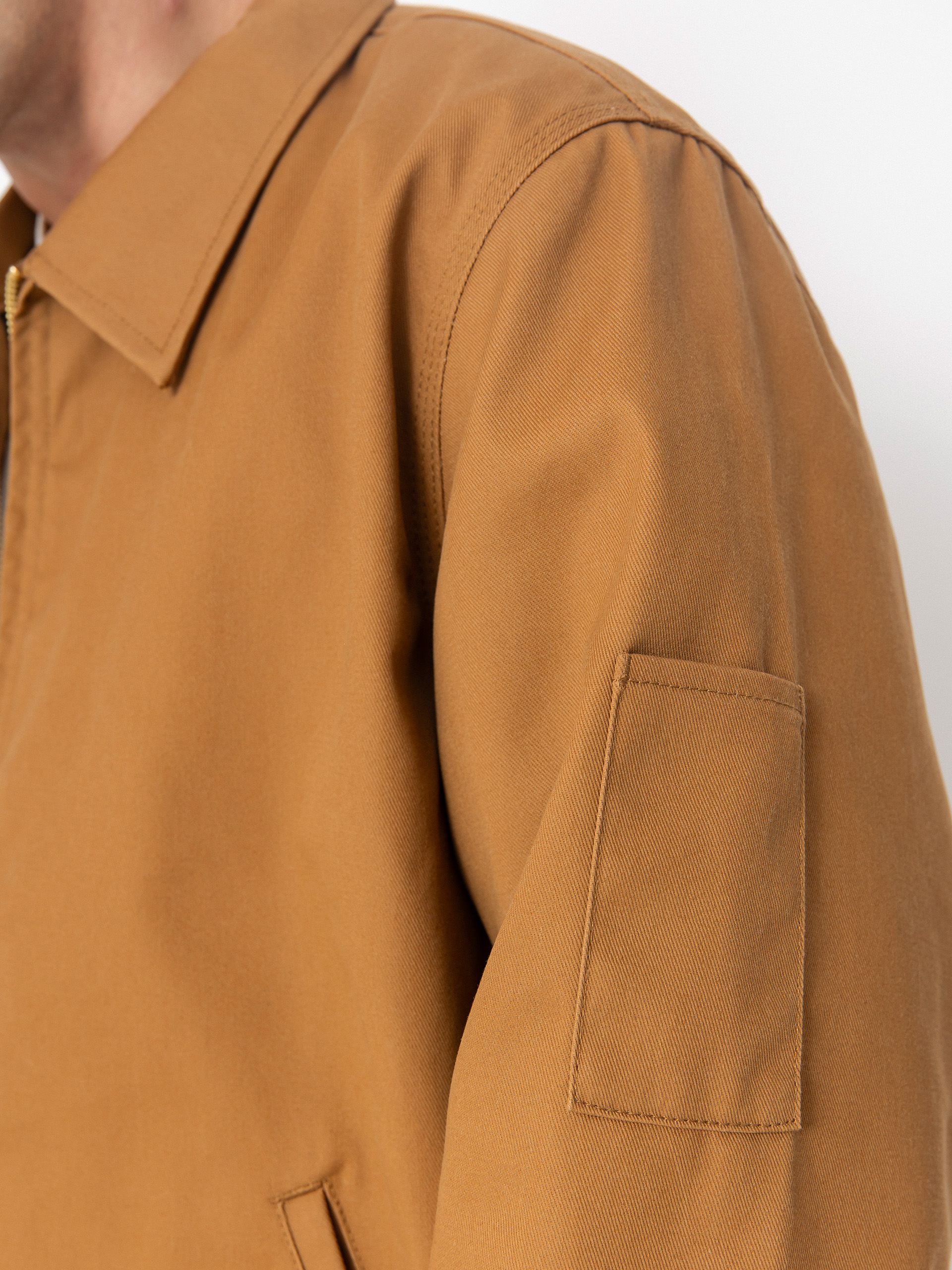 Dickies Lined Eisenhower Jacke (brown duck)