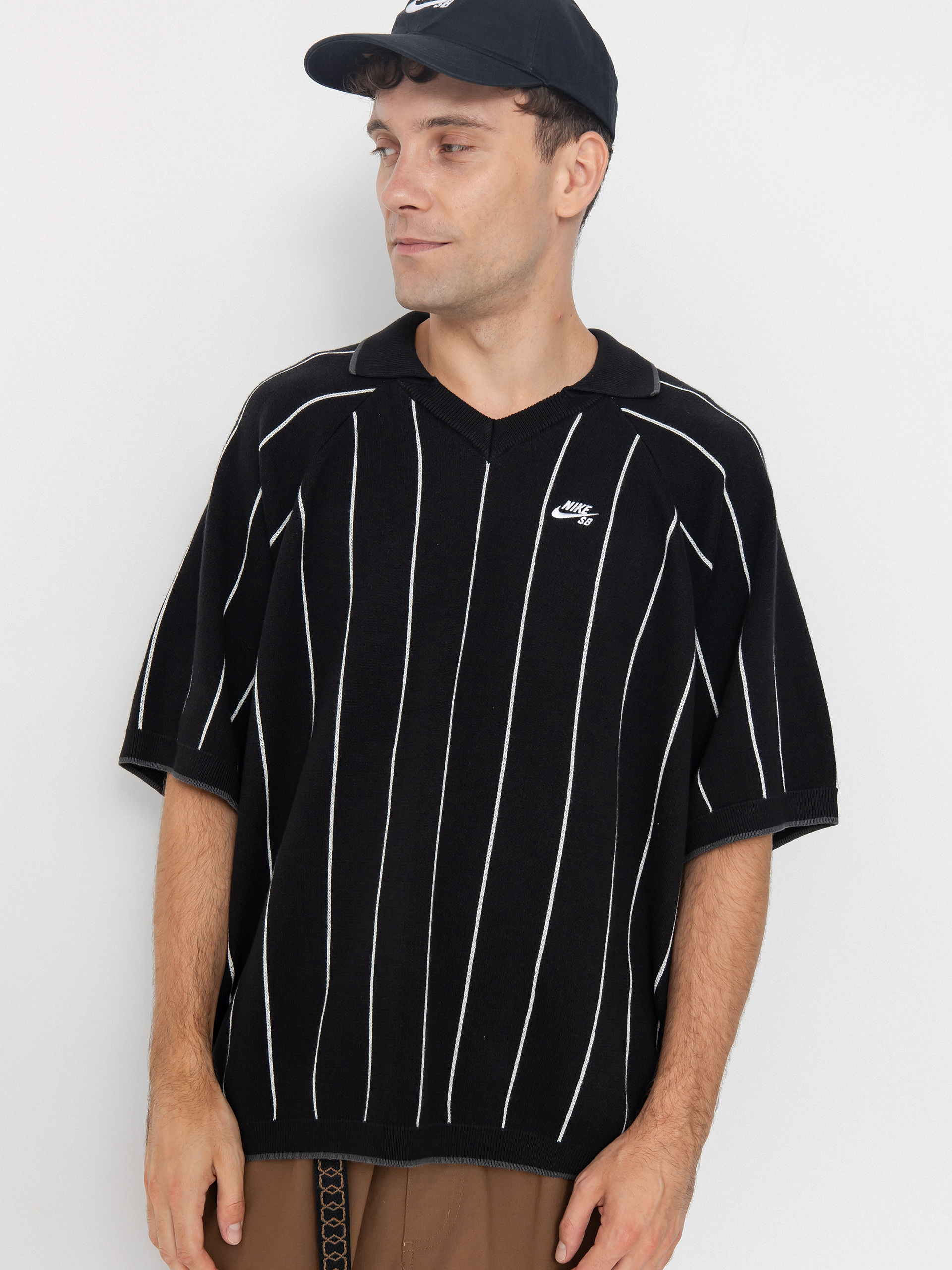 Nike SB Polo T-shirt Strap Polo Sweat (black/sail/black)
