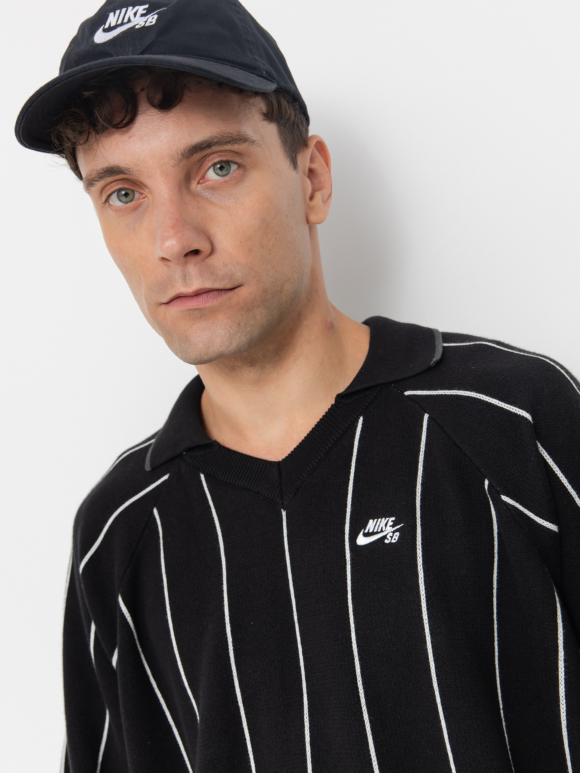 Nike SB Polo Shirt Strap Polo Sweat (black/sail/black)