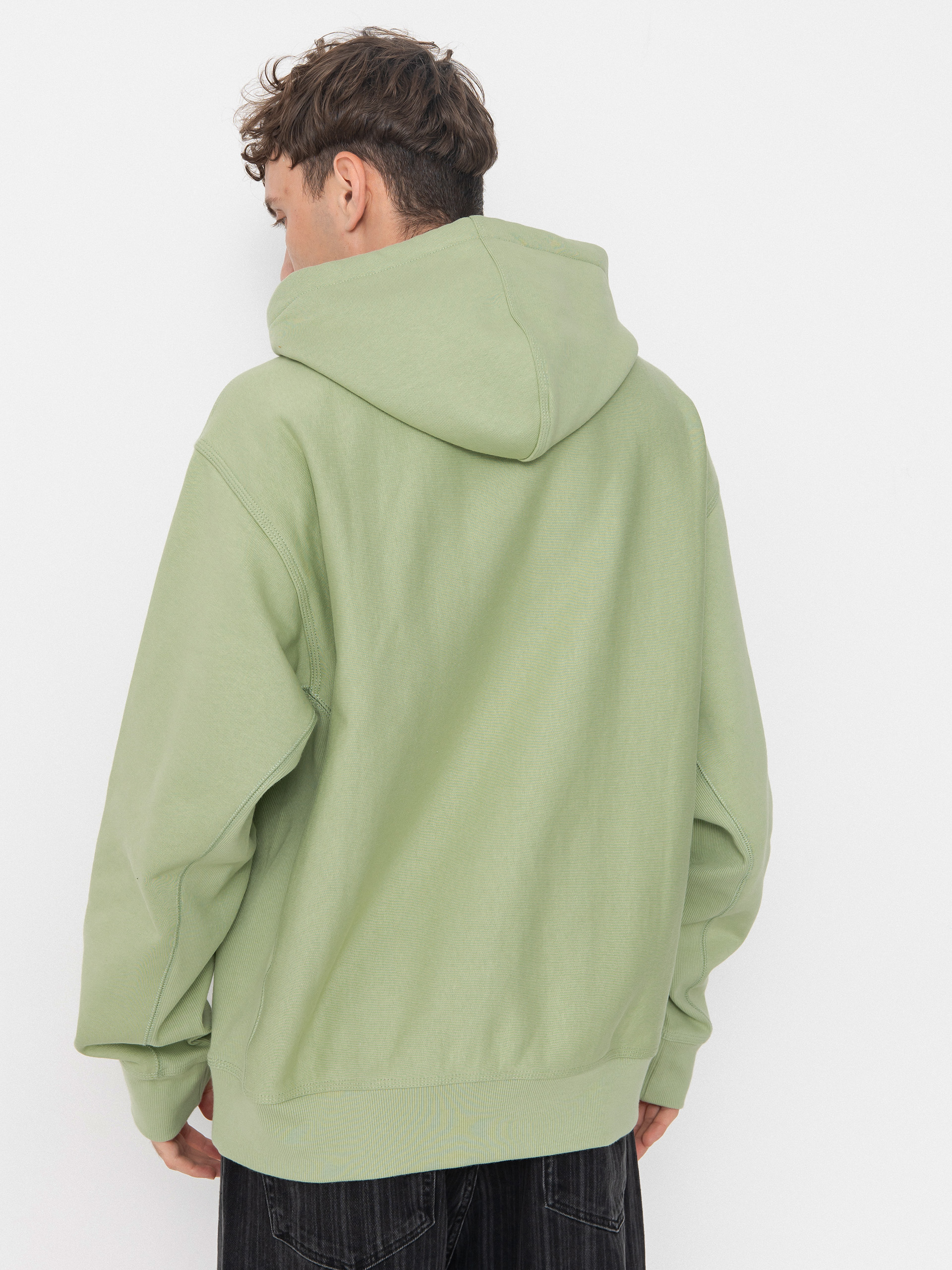 Carhartt WIP American Script HD Hoodie (pale olive)