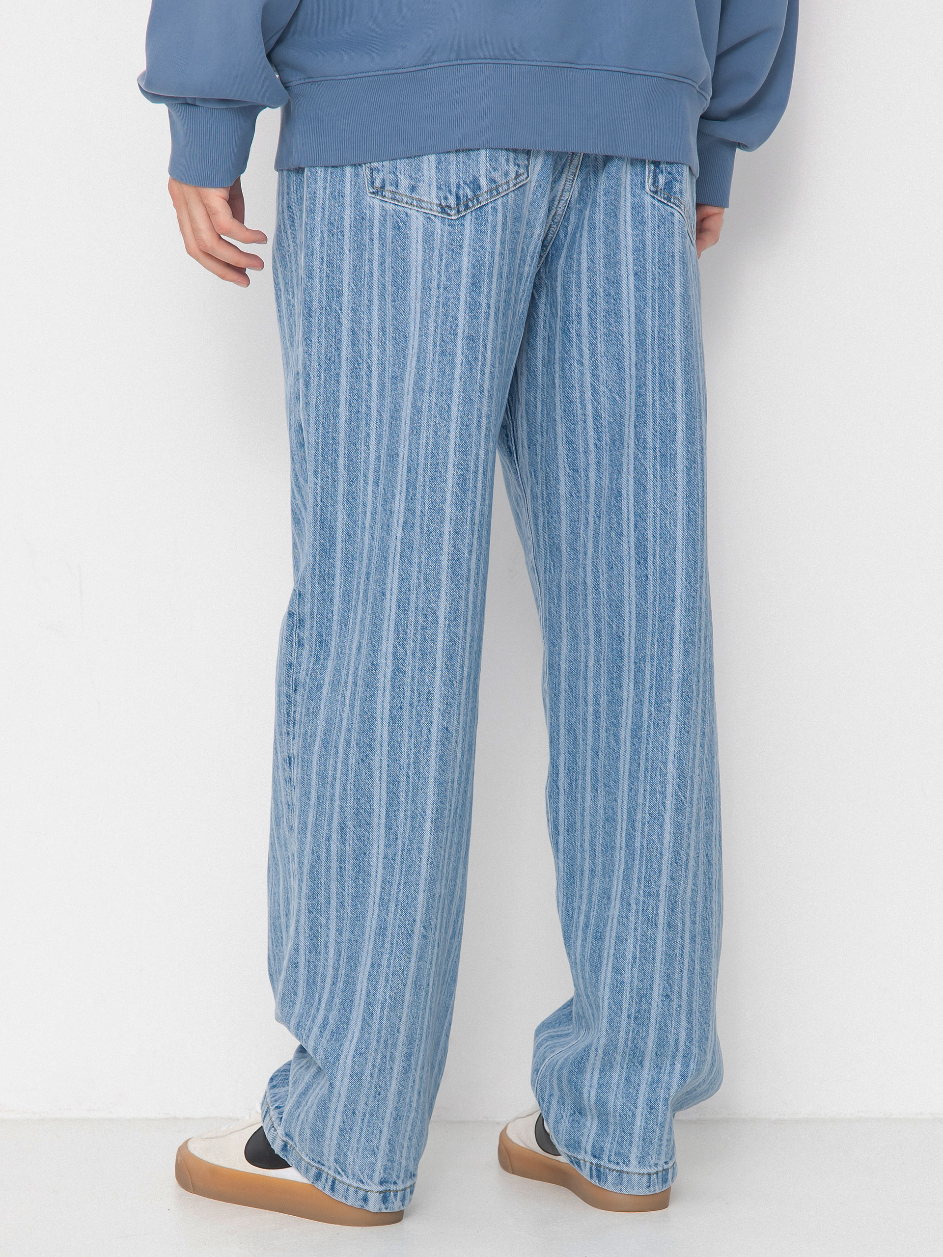 Carhartt WIP Rylan Pants (rylan stripe/blue/stone bleached)