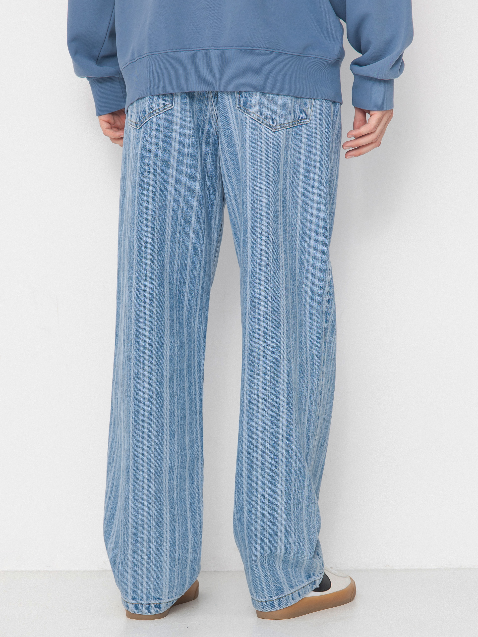 Carhartt WIP Rylan Hose (rylan stripe/blue/stone bleached)