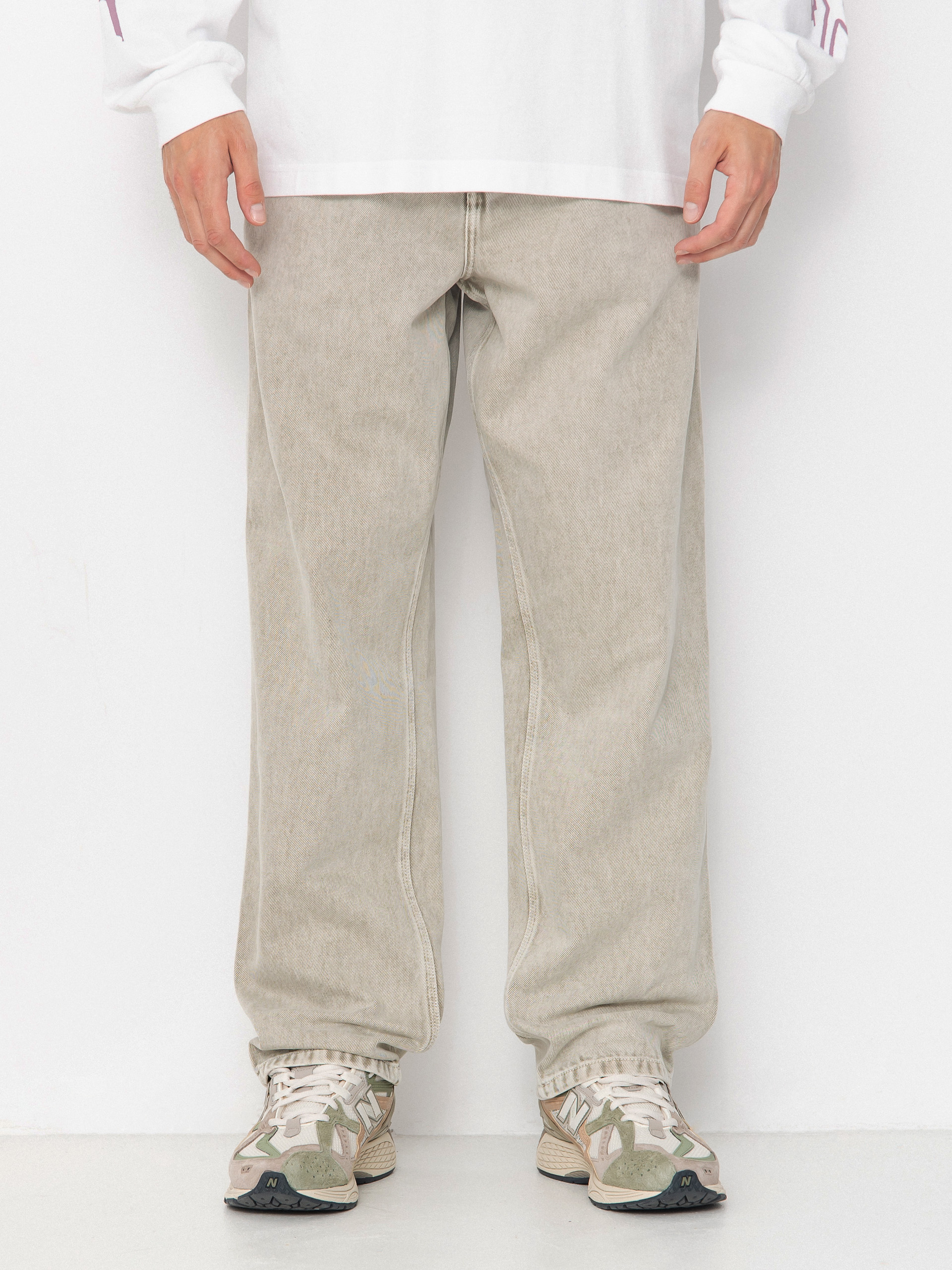 Carhartt WIP Single Knee Pants green (opuntia/chalk wash)