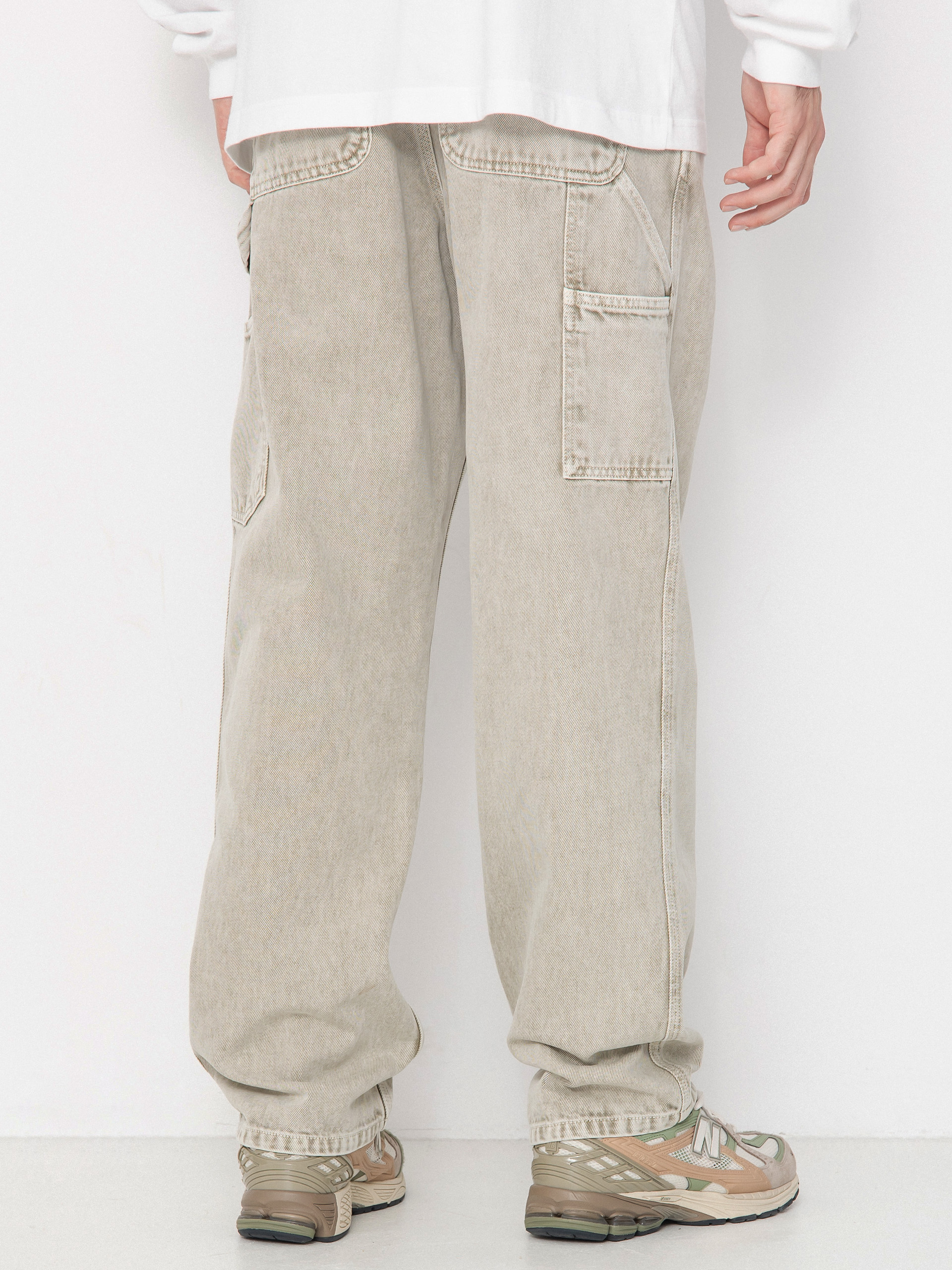Carhartt WIP Single Knee Hose (opuntia/chalk wash)