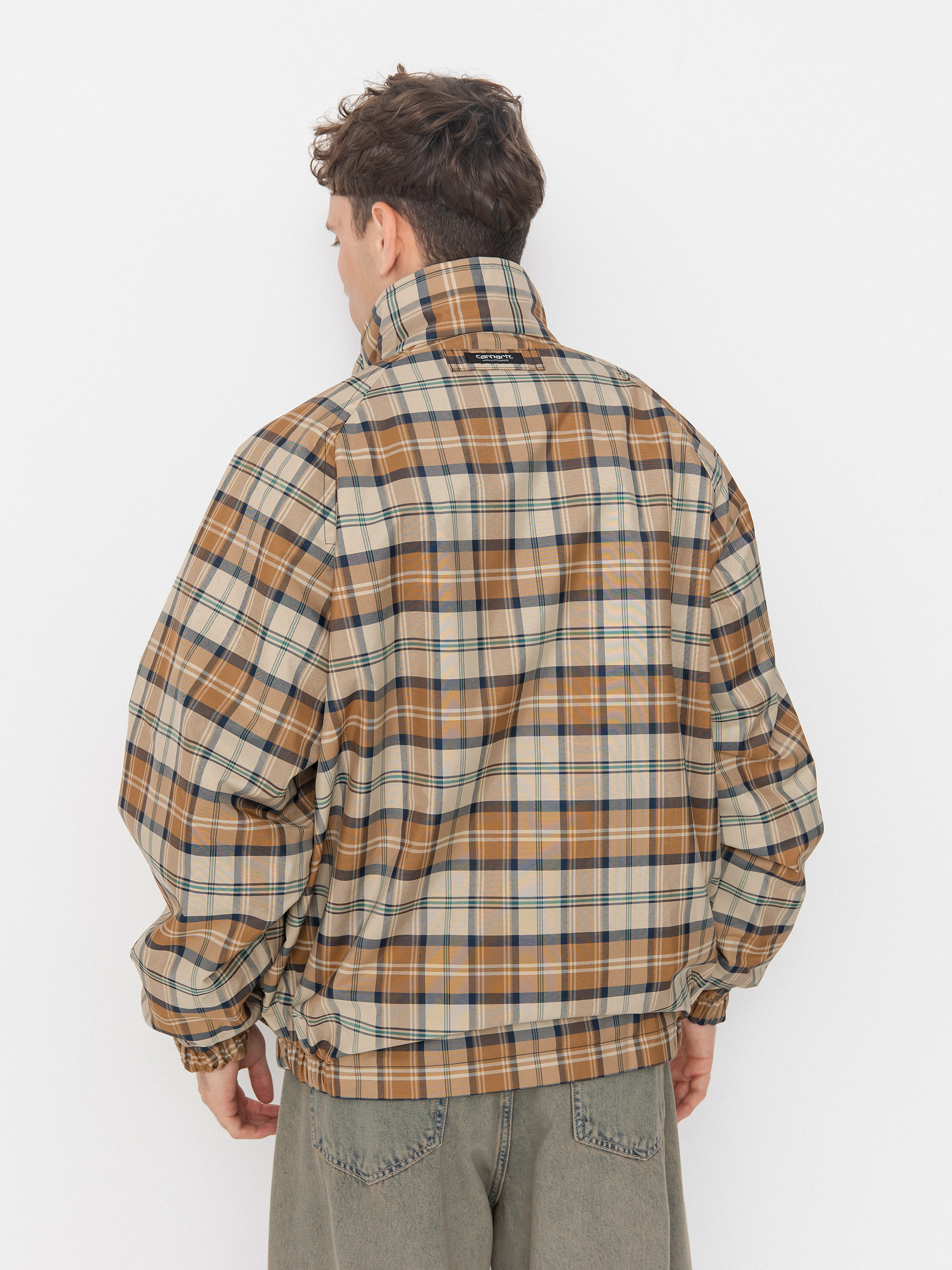 Carhartt WIP Reversible Planer Jacket - brown (planer check/wall