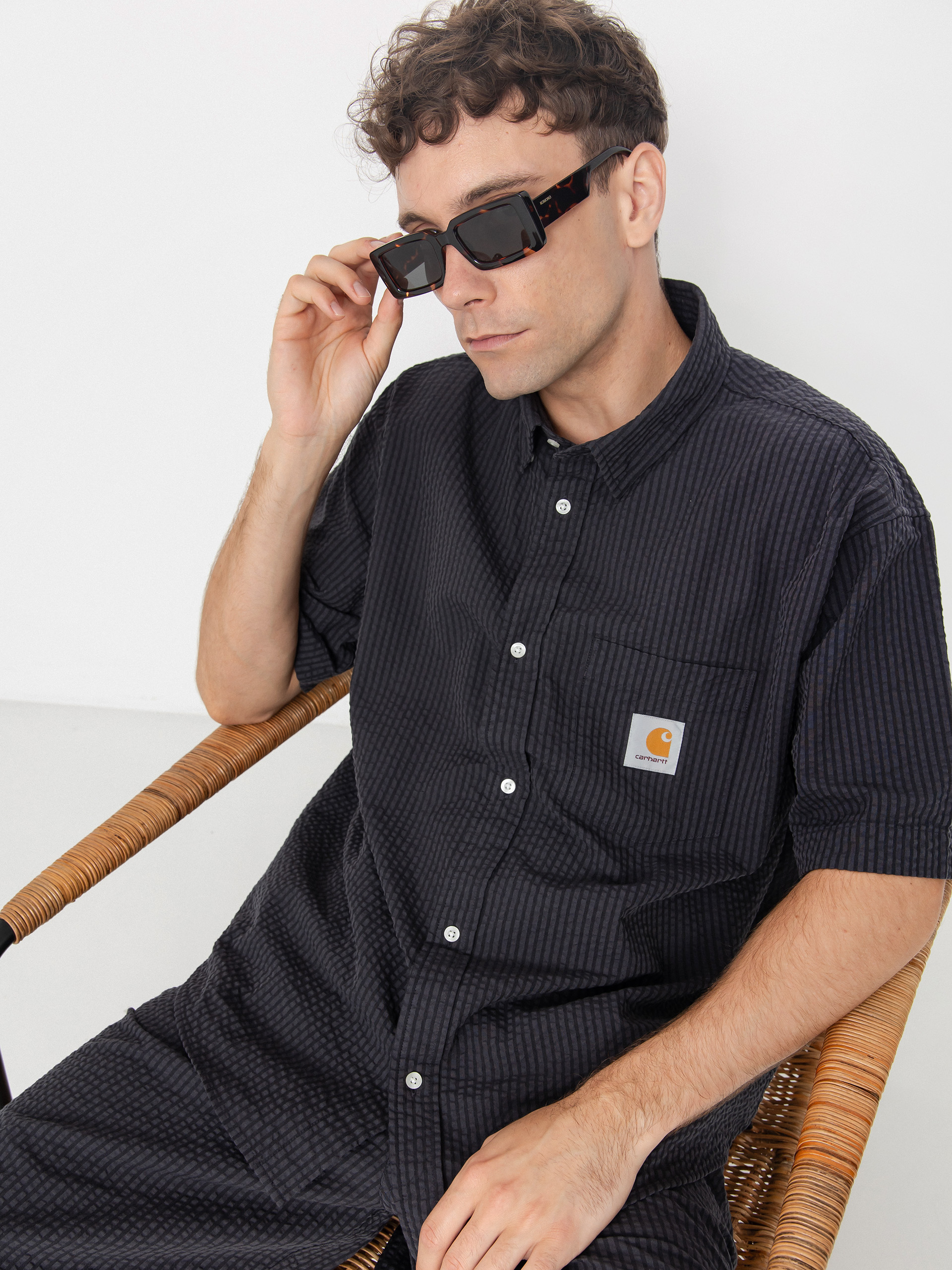 Carhartt WIP Toland Hemd (toland stripe/black)