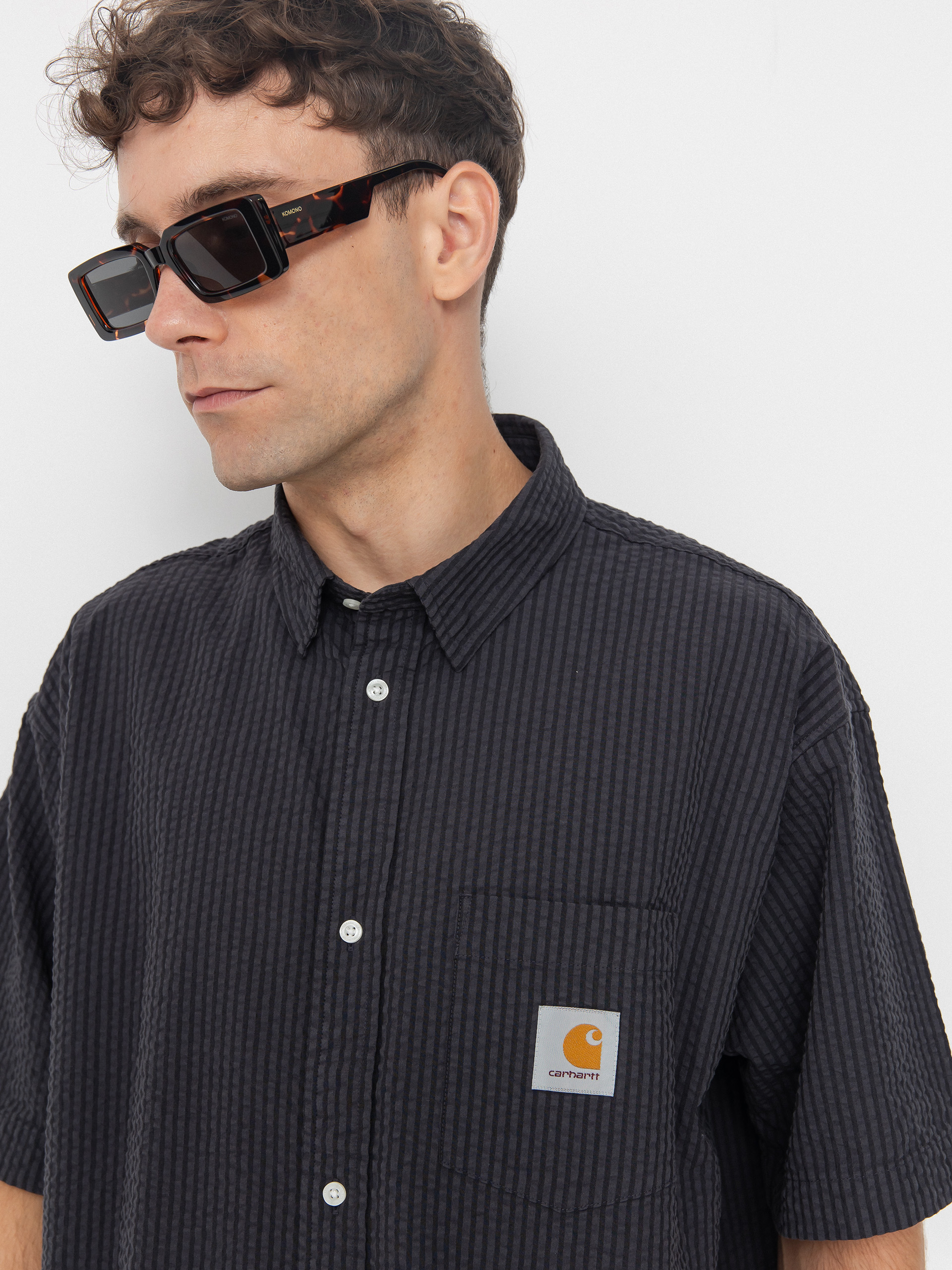 Carhartt WIP Toland Hemd (toland stripe/black)