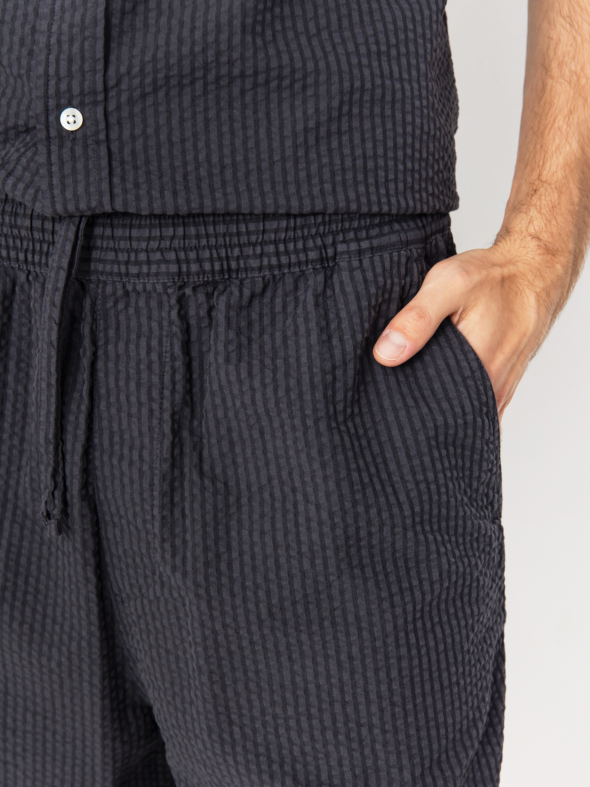 Carhartt WIP Toland Shorts (toland stripe/black)