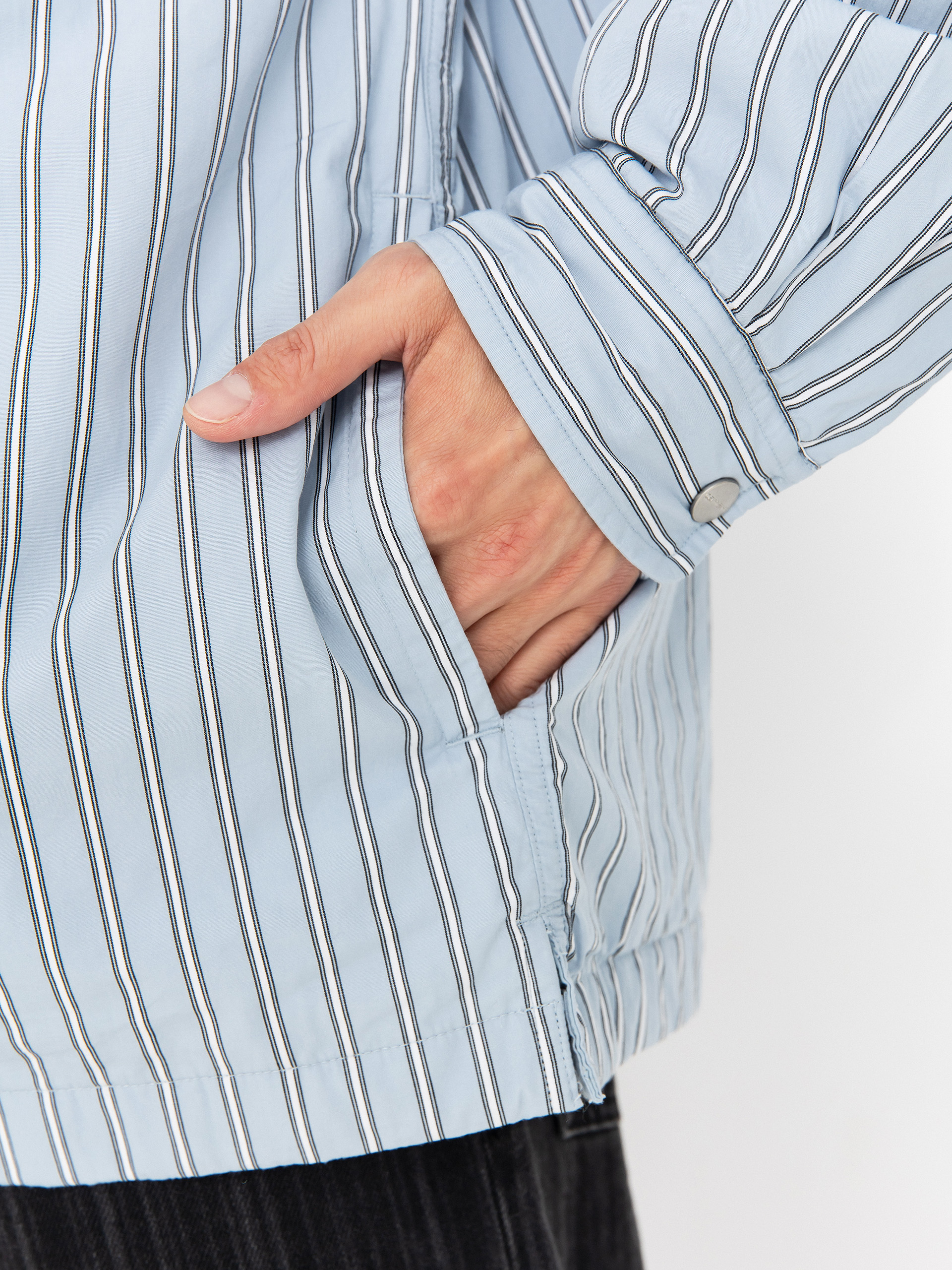 Carhartt WIP Grimsby Jacket (grimsby stripe/blue fog)