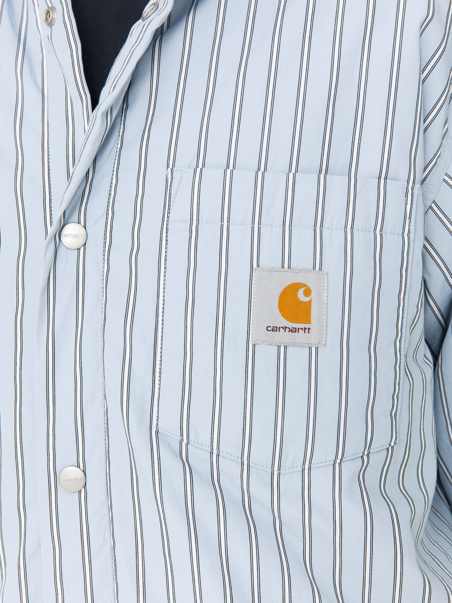 Carhartt WIP Grimsby Jacke (grimsby stripe/blue fog)