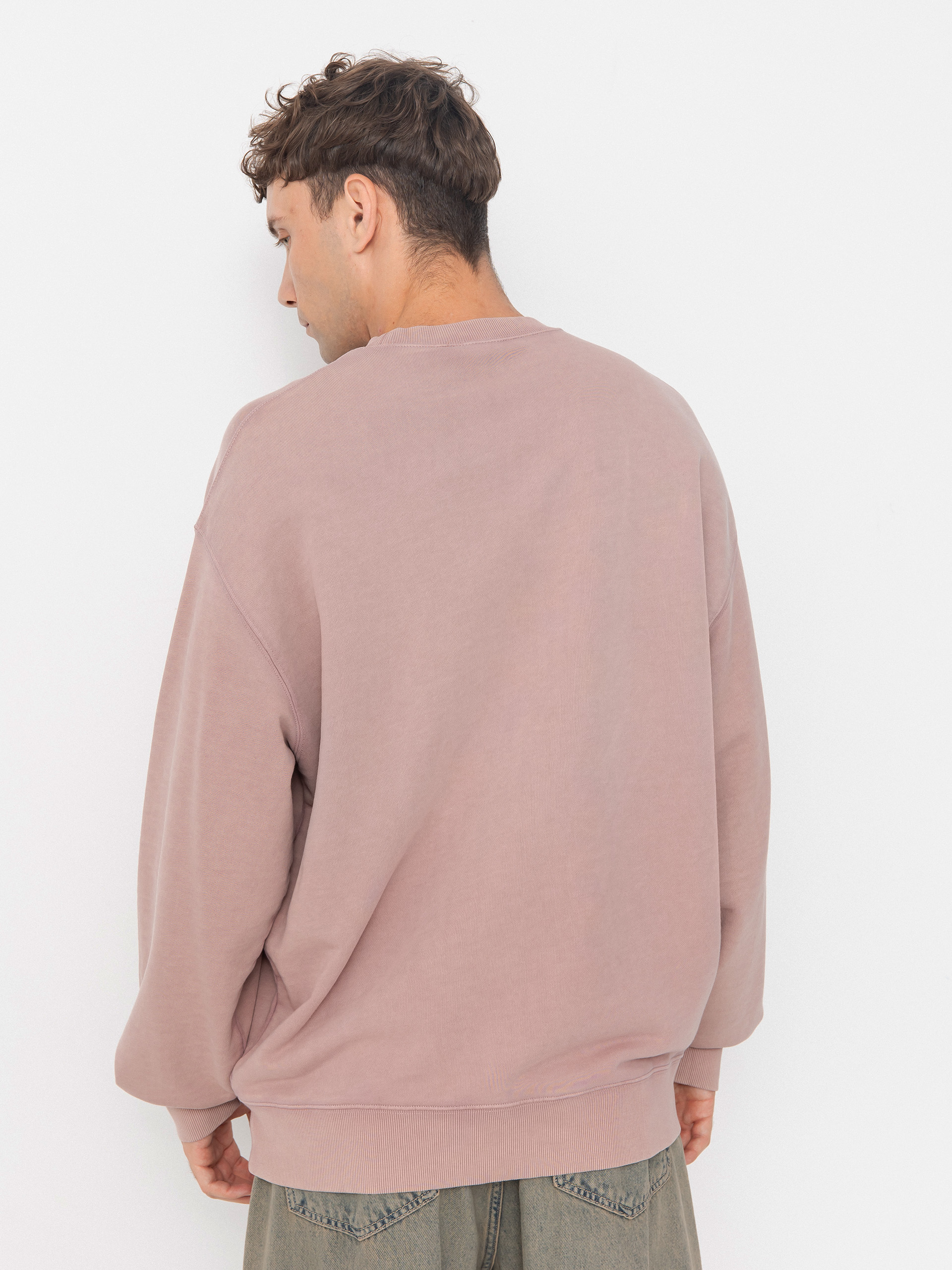 Carhartt WIP Hudson Sweatshirt (daphne/chalk wash)