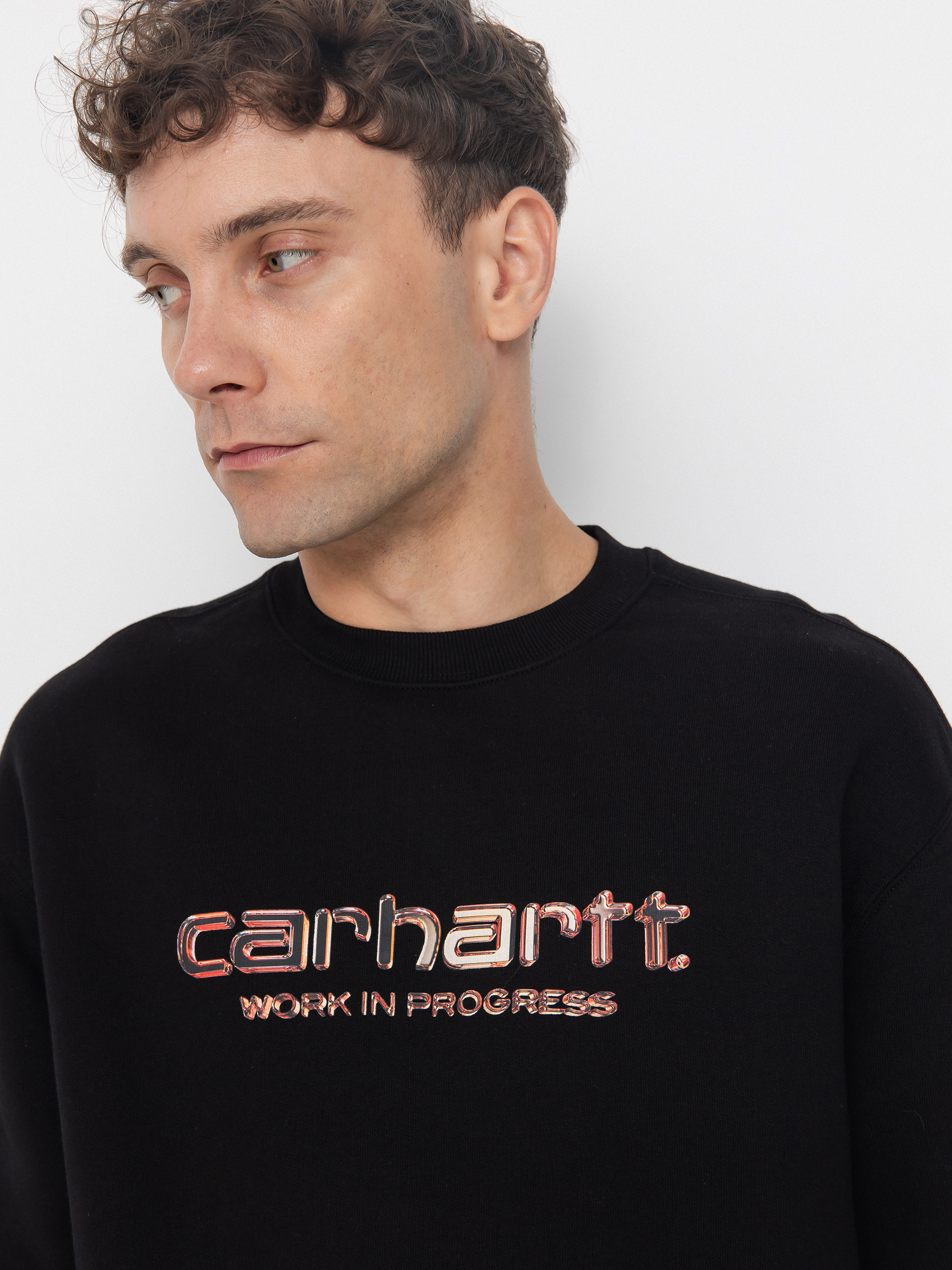 Carhartt WIP Solar Chrome Sweatshirt (black)