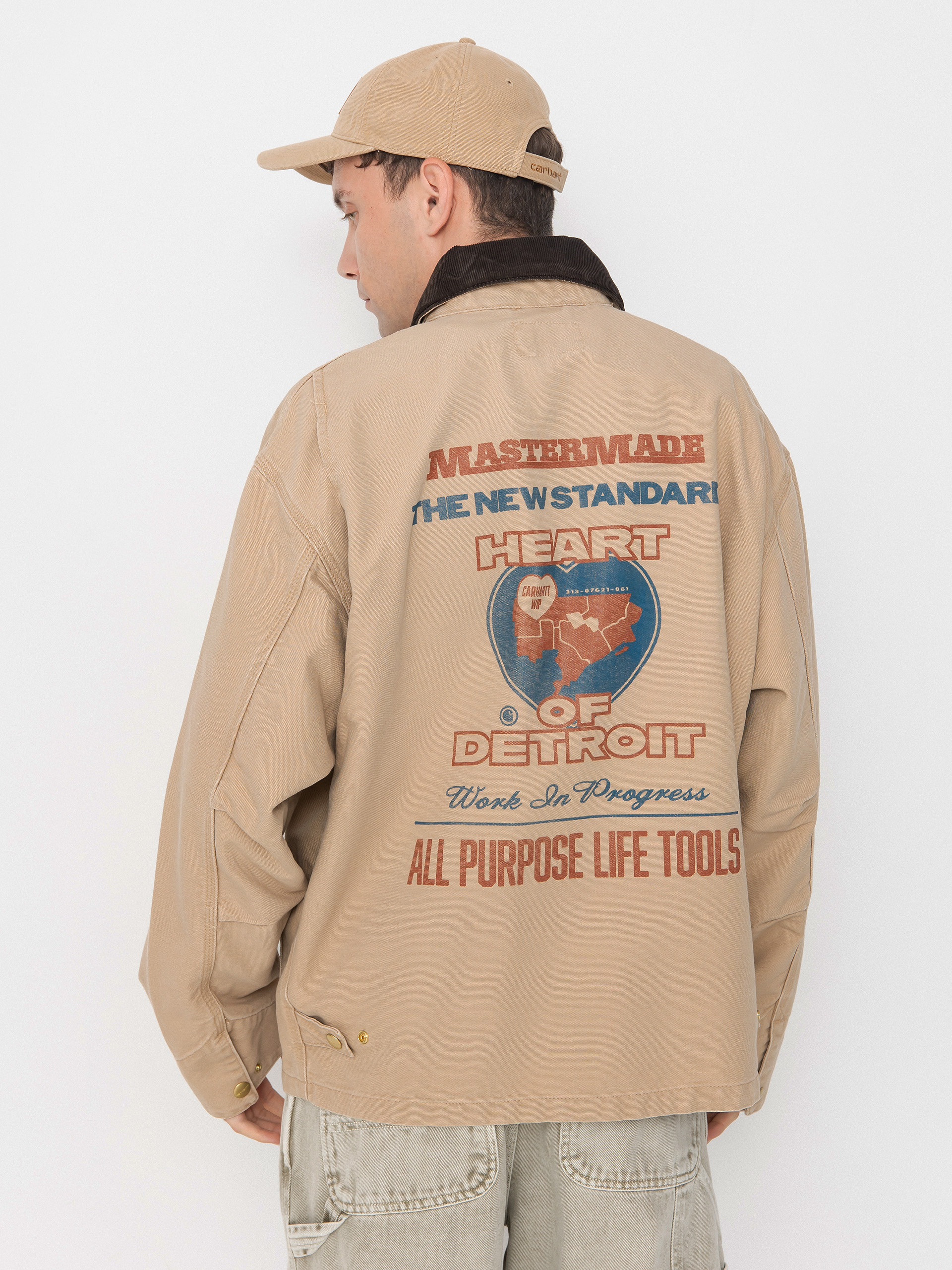 Carhartt WIP Jacket OG Arcan Graphic - brown (dusty h brown