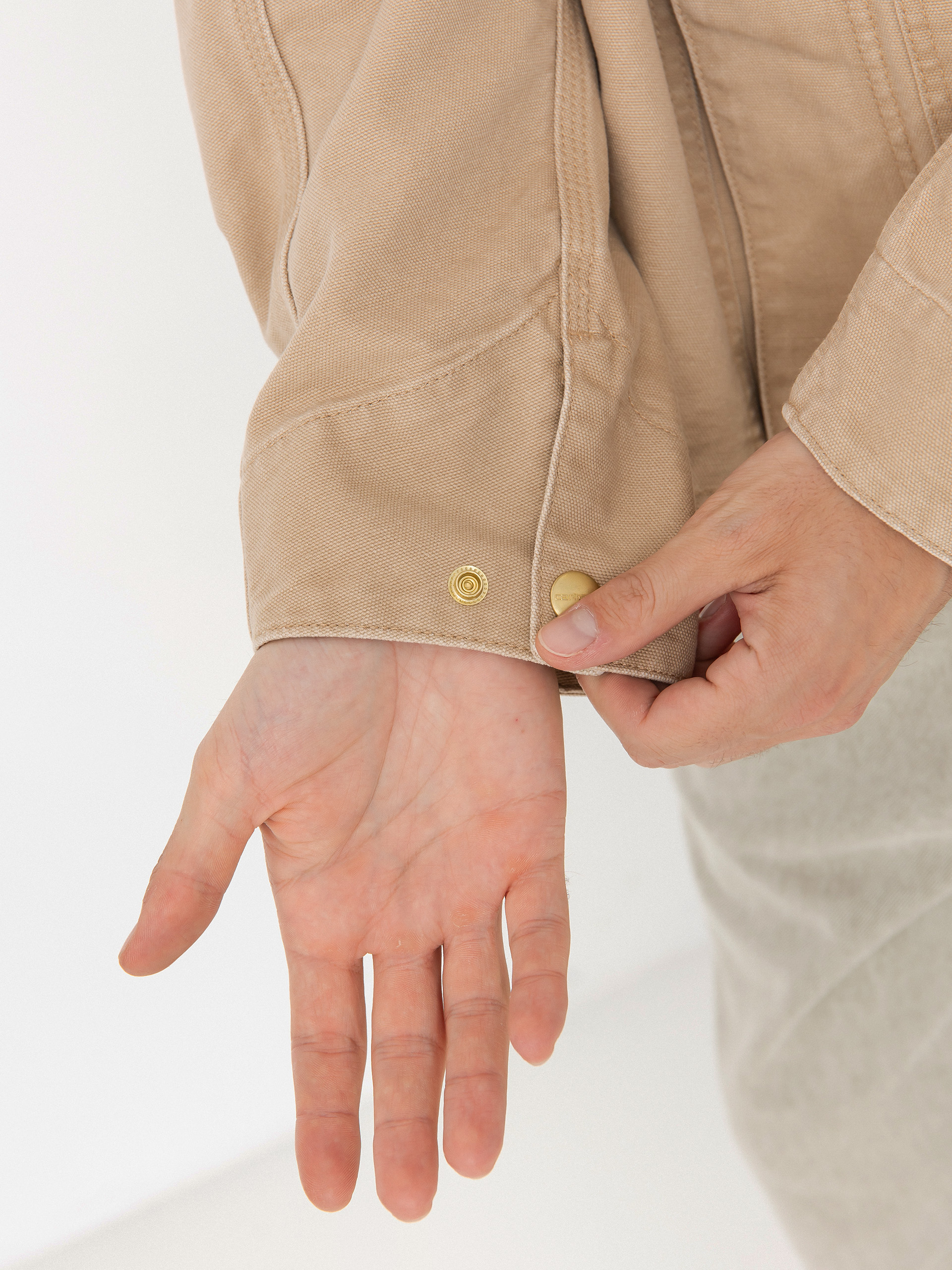 Carhartt WIP Jacket OG Arcan Graphic (dusty h brown/tobacco/heavy stone wash)