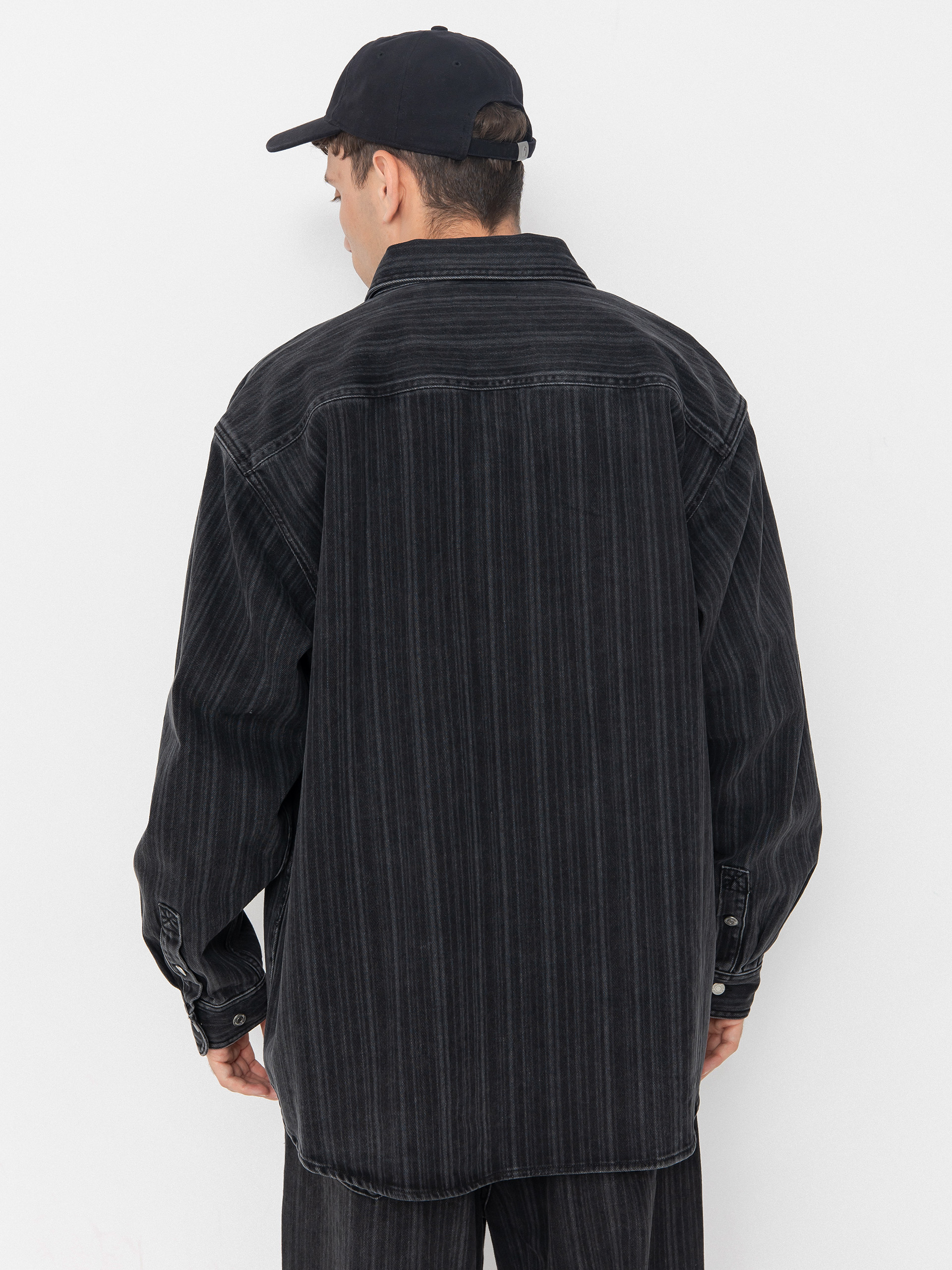 Carhartt WIP Jacket Rylan (rylan stripe/black/stone washed)