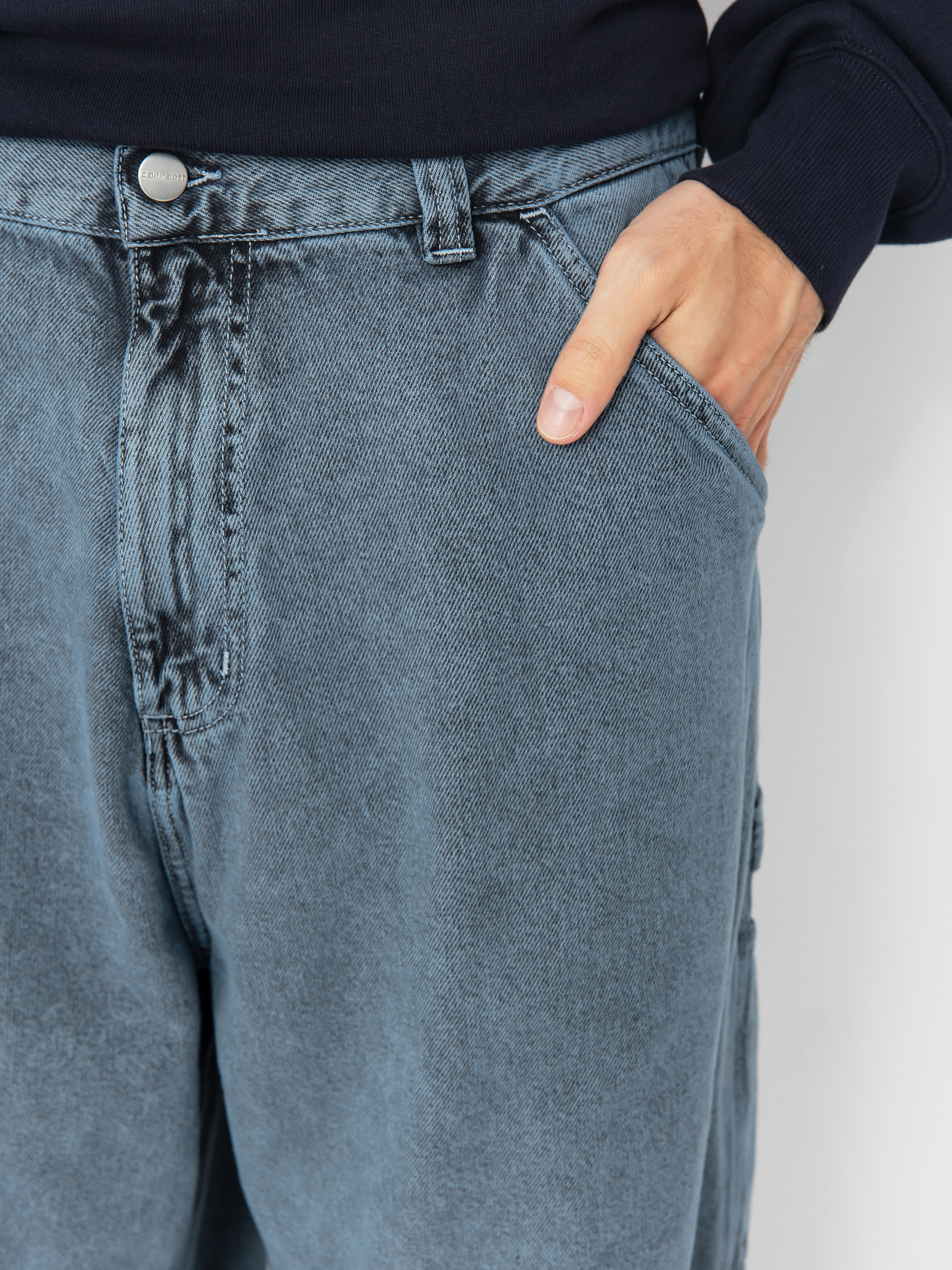 Carhartt WIP OG Single Knee Pants (black/blue fog/garment dyed)