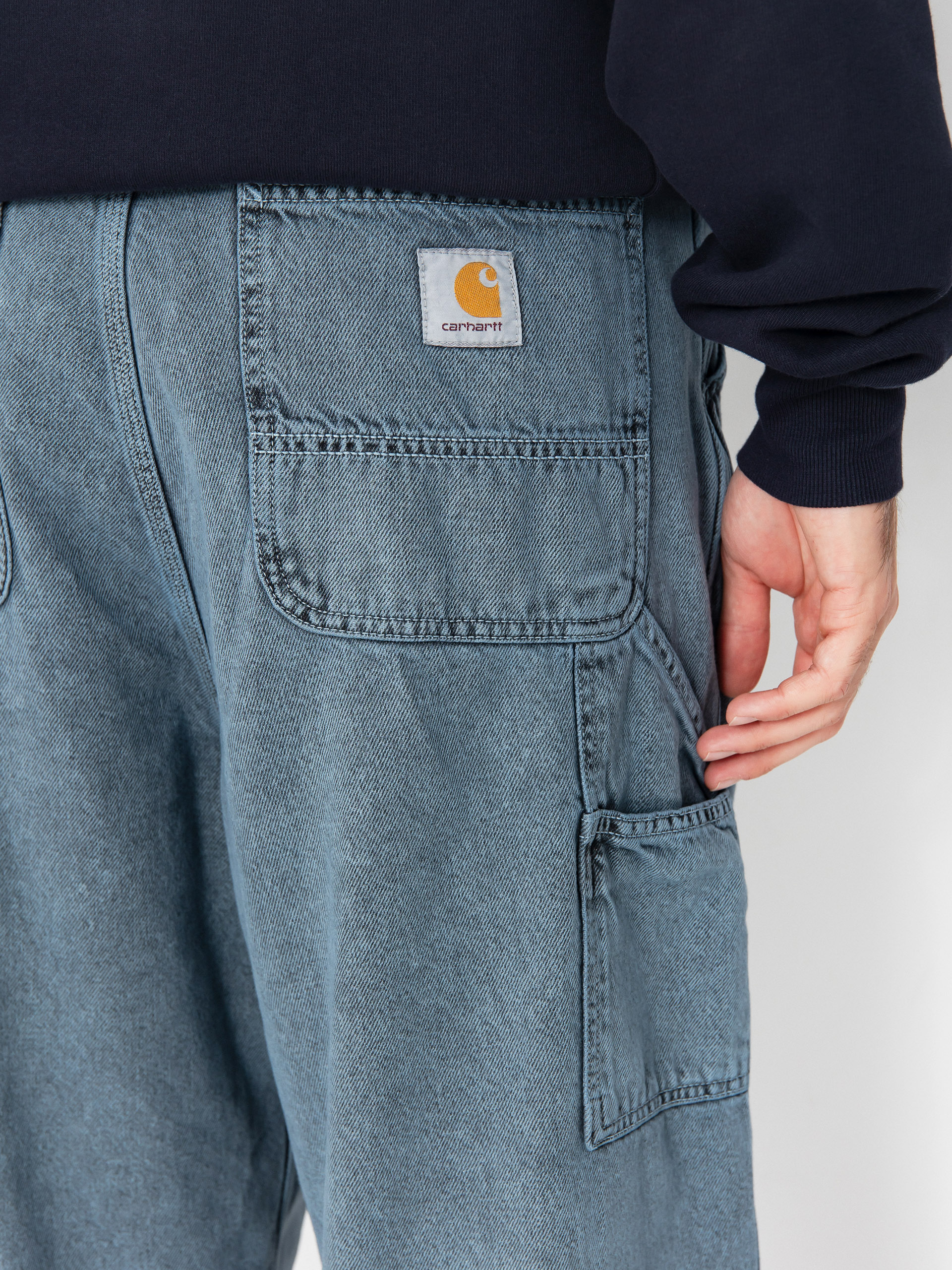 Carhartt WIP OG Single Knee Hose (black/blue fog/garment dyed)