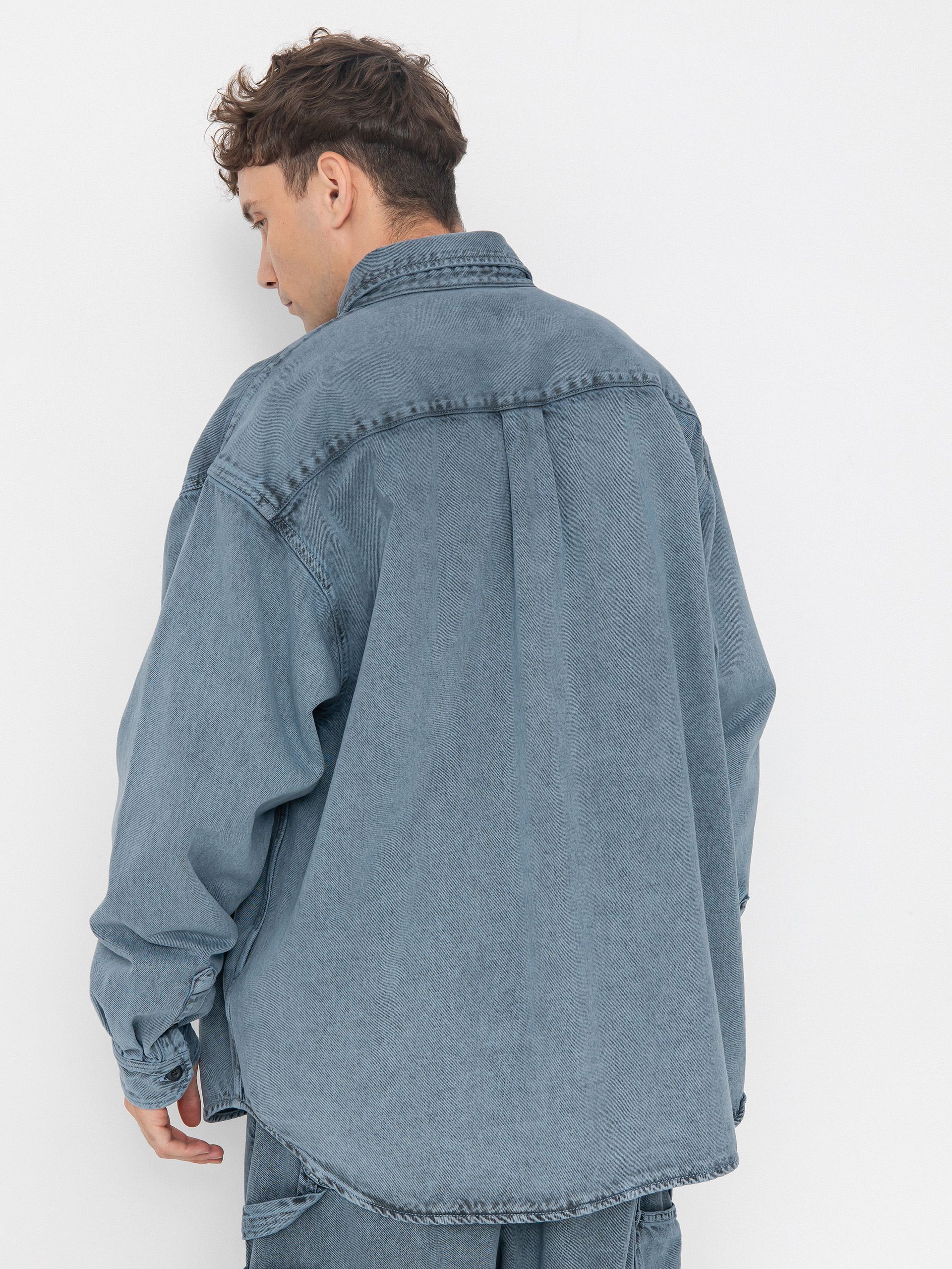 Carhartt WIP Tigan Jacket (black/blue fog/garment dyed)