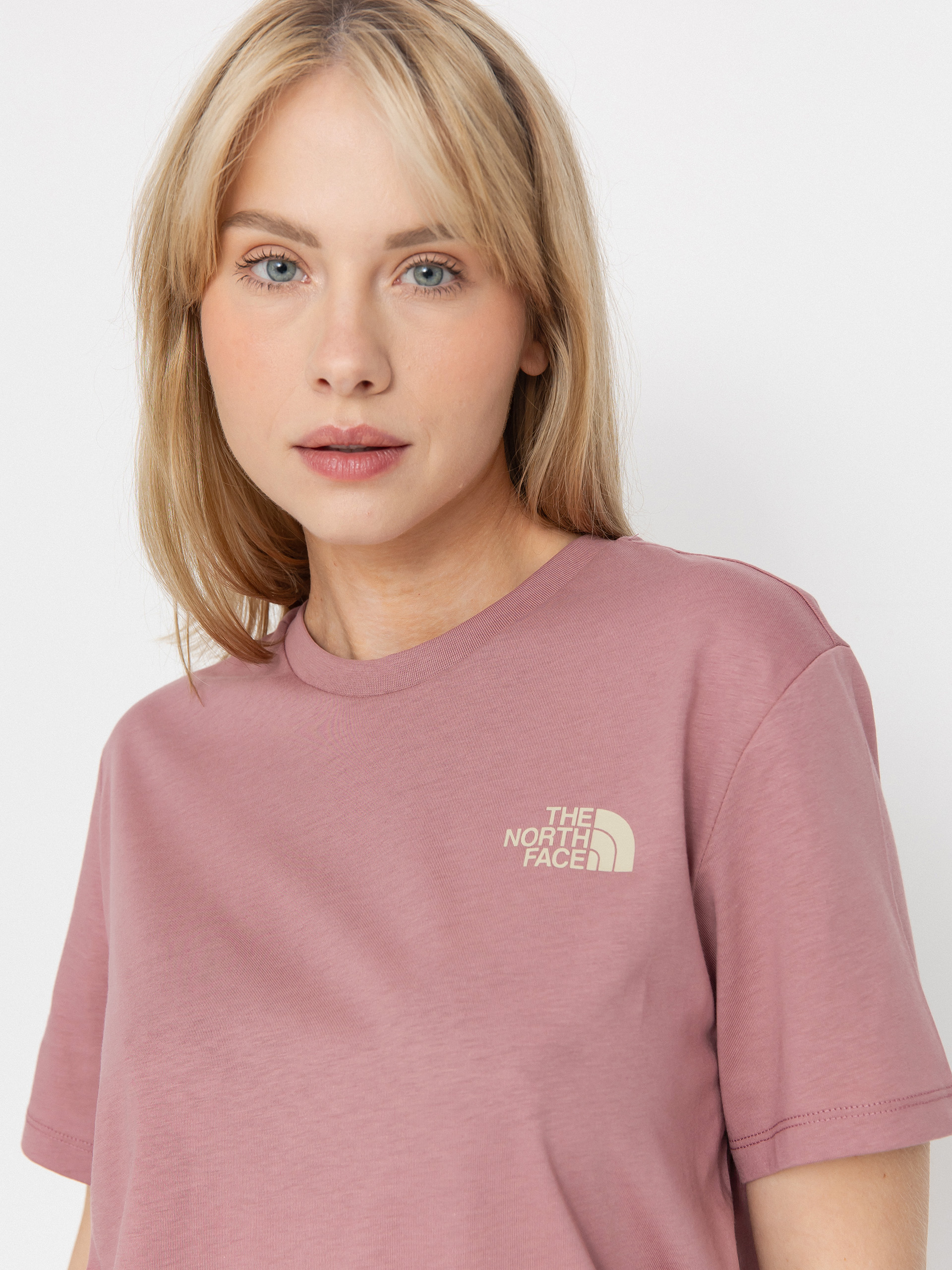 The North Face Box Nse Relaxed Wmn T-Shirt (nostalgia rose/gravel)