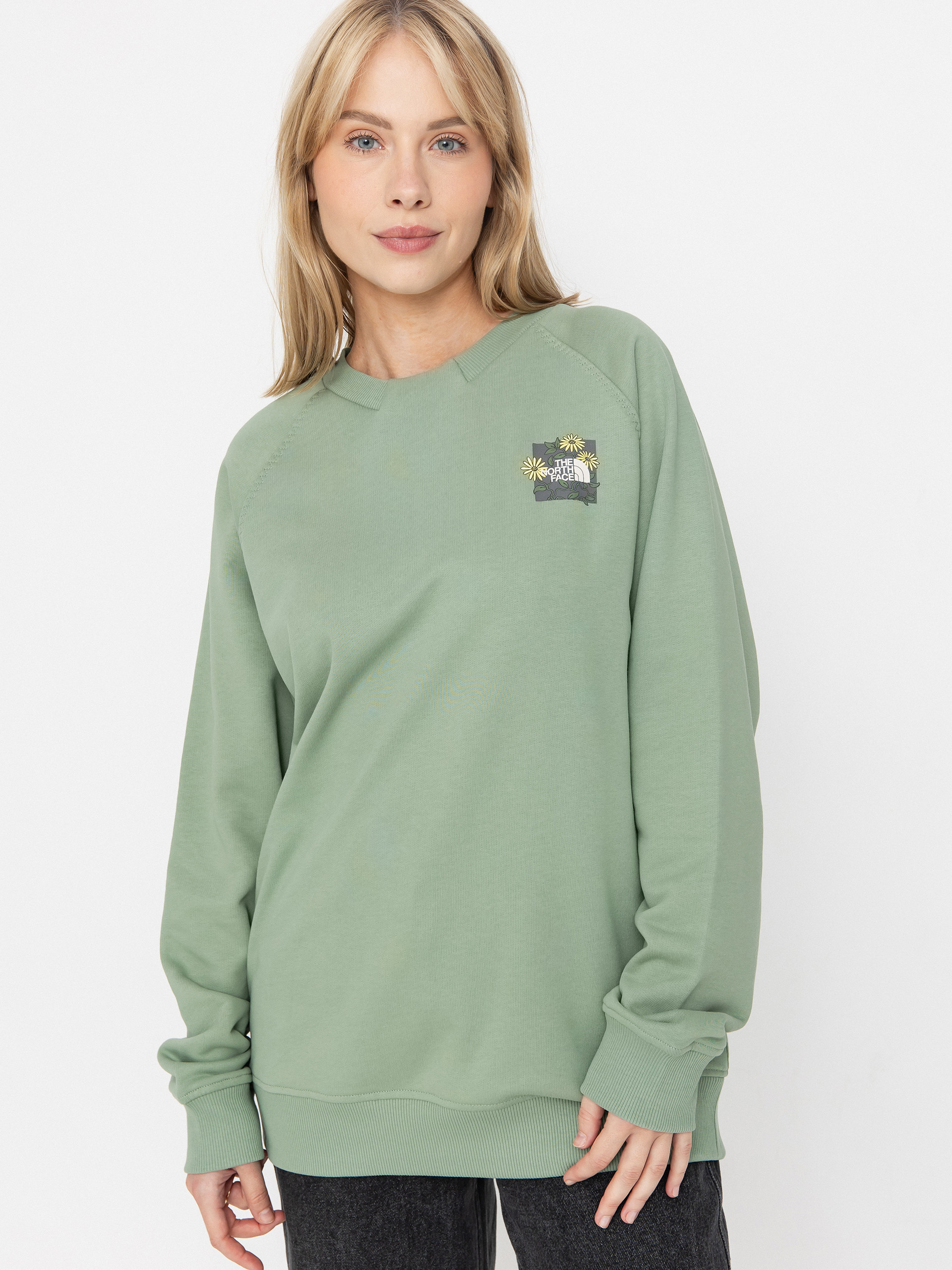 The North Face Connect Relaxed Sweatshirt (slate moss)
