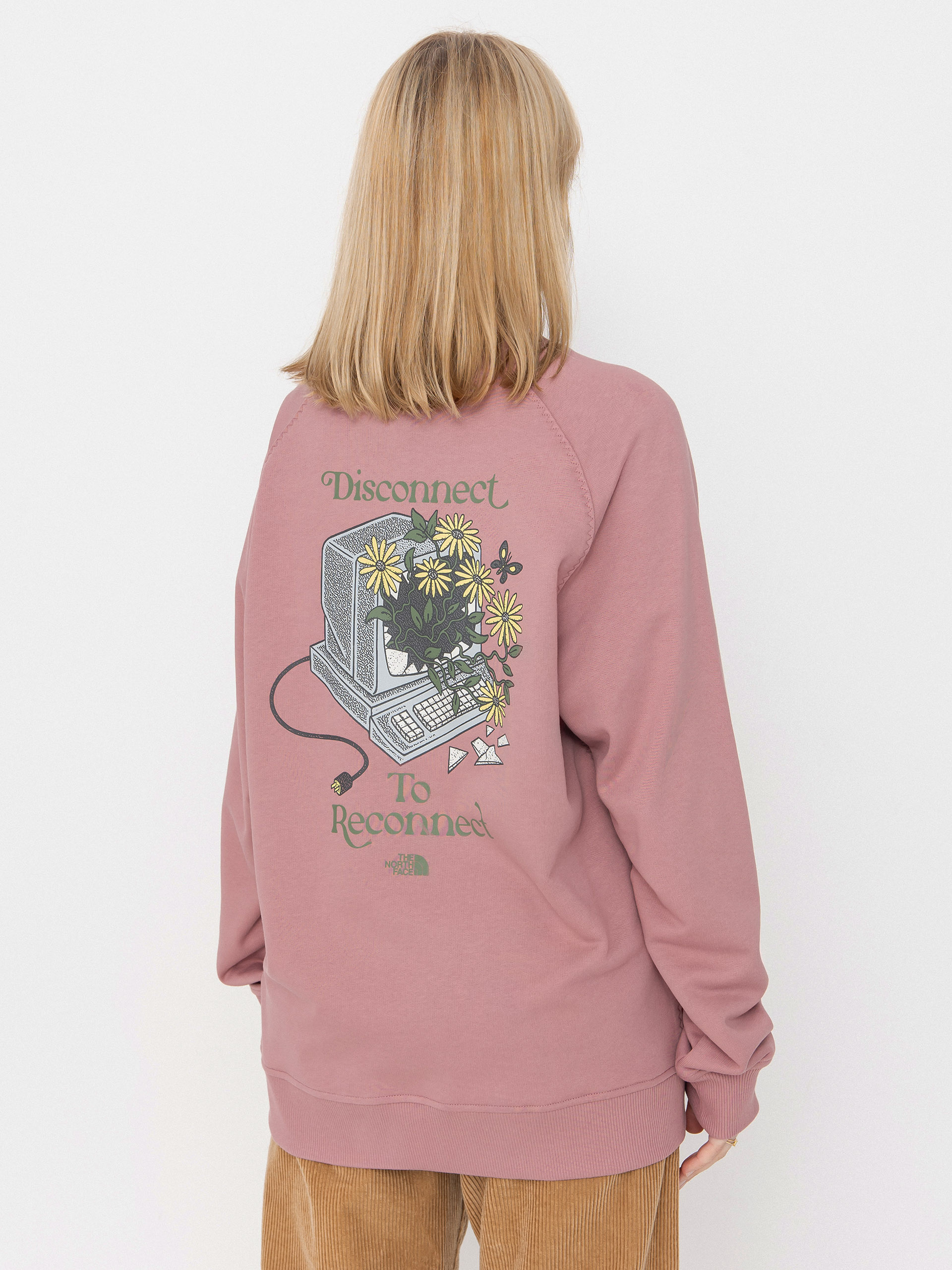 The North Face Connect Relaxed Sweatshirt - green (slate moss)