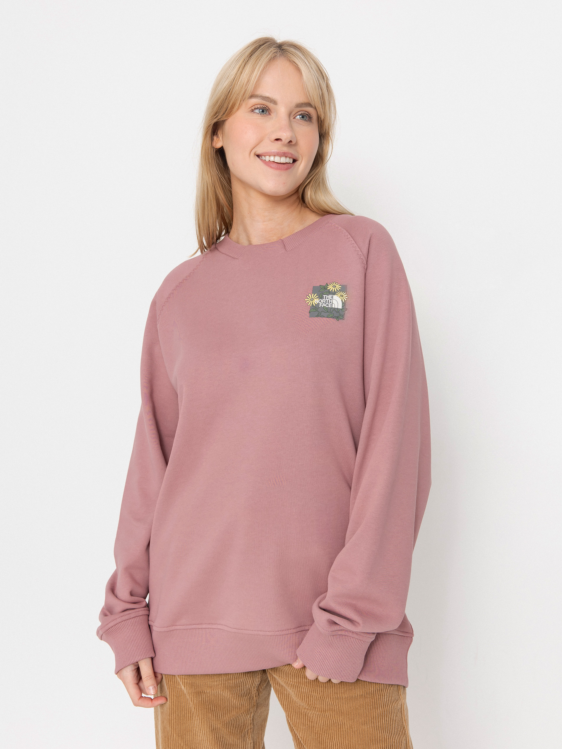 The North Face Connect Relaxed Sweatshirt (nostalgia rose)