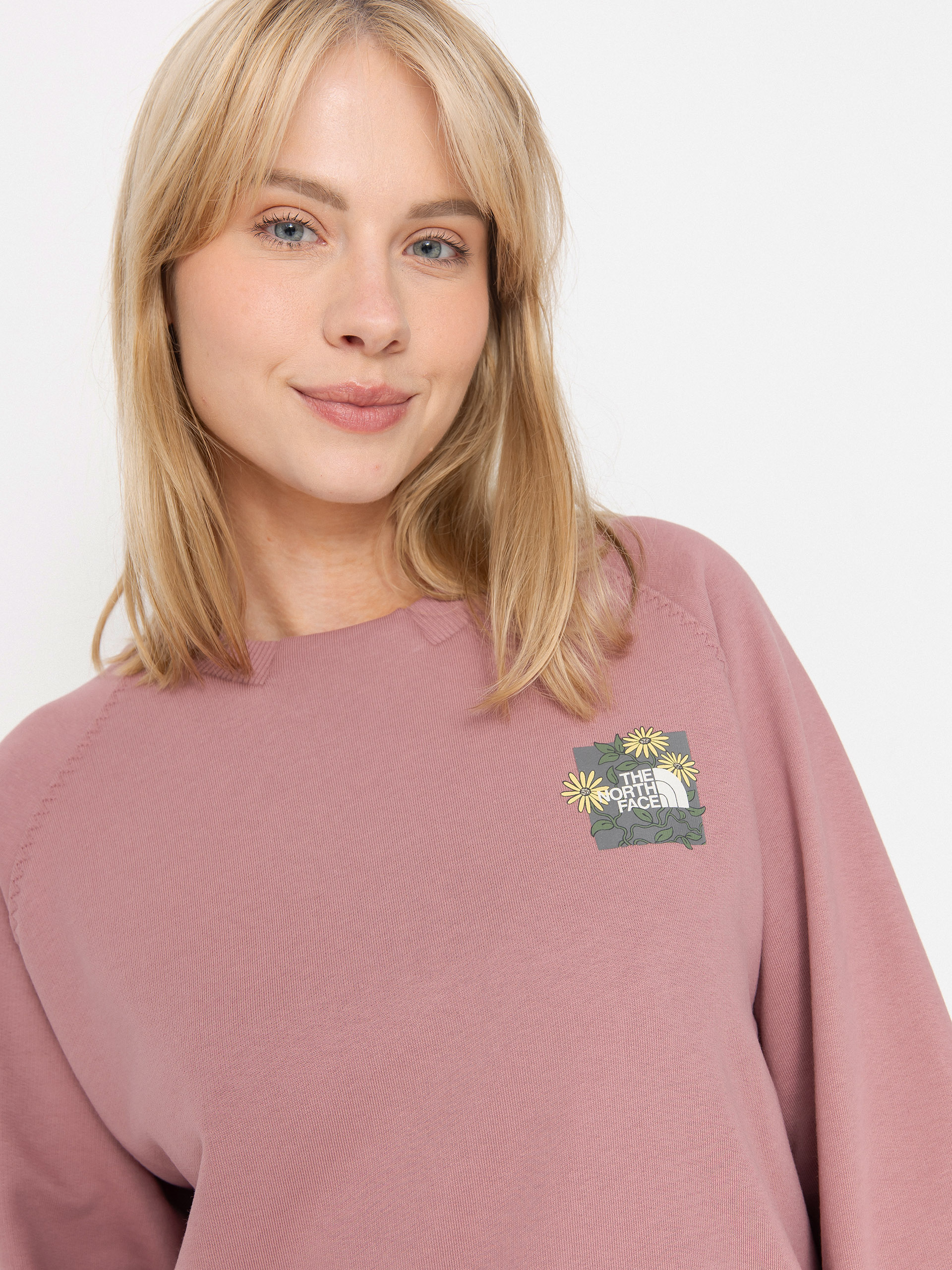 The North Face Connect Relaxed Sweatshirt (nostalgia rose)