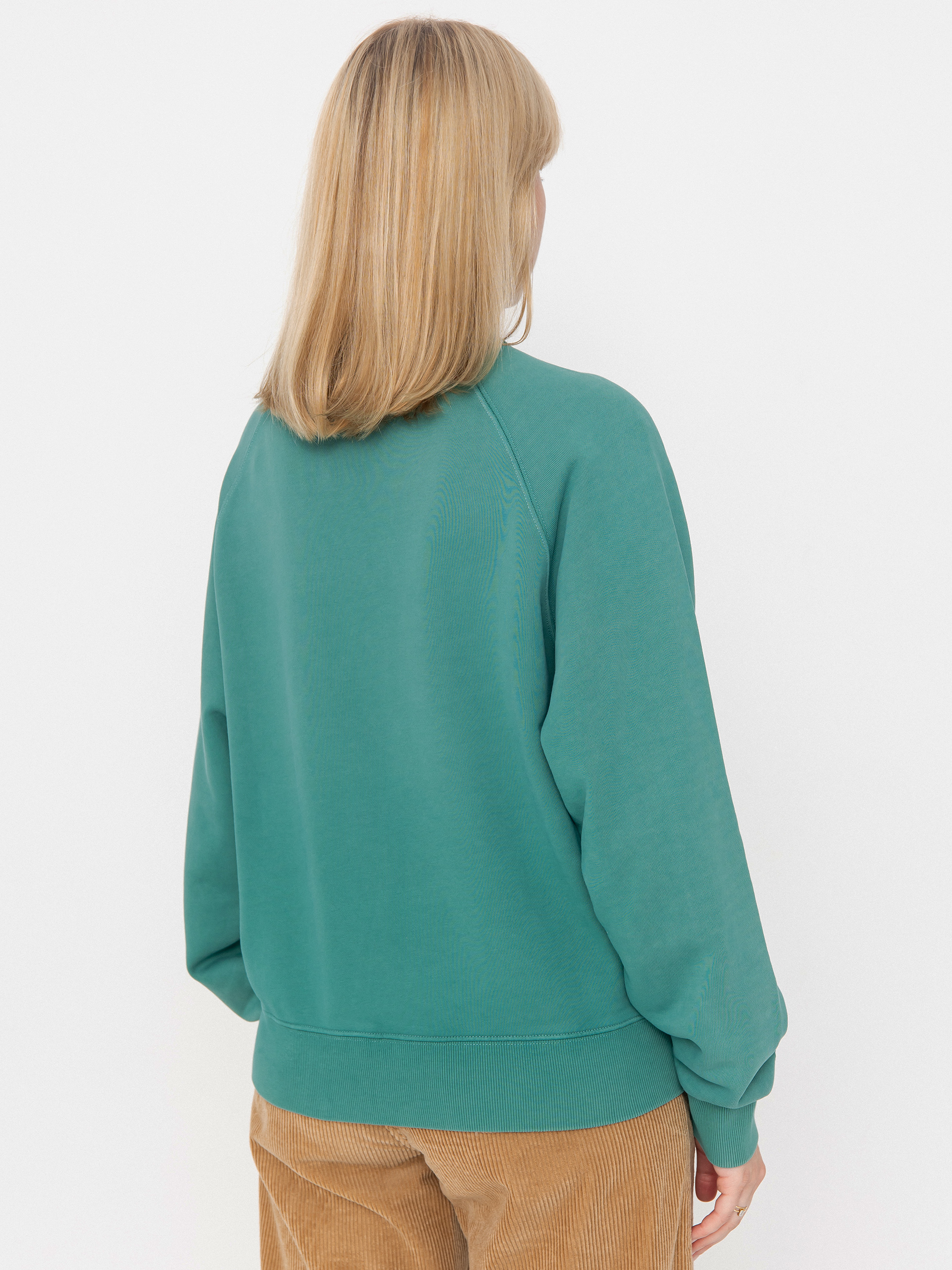 Carhartt WIP Hudson Wmn Sweatshirt (saguaro/chalk wash)