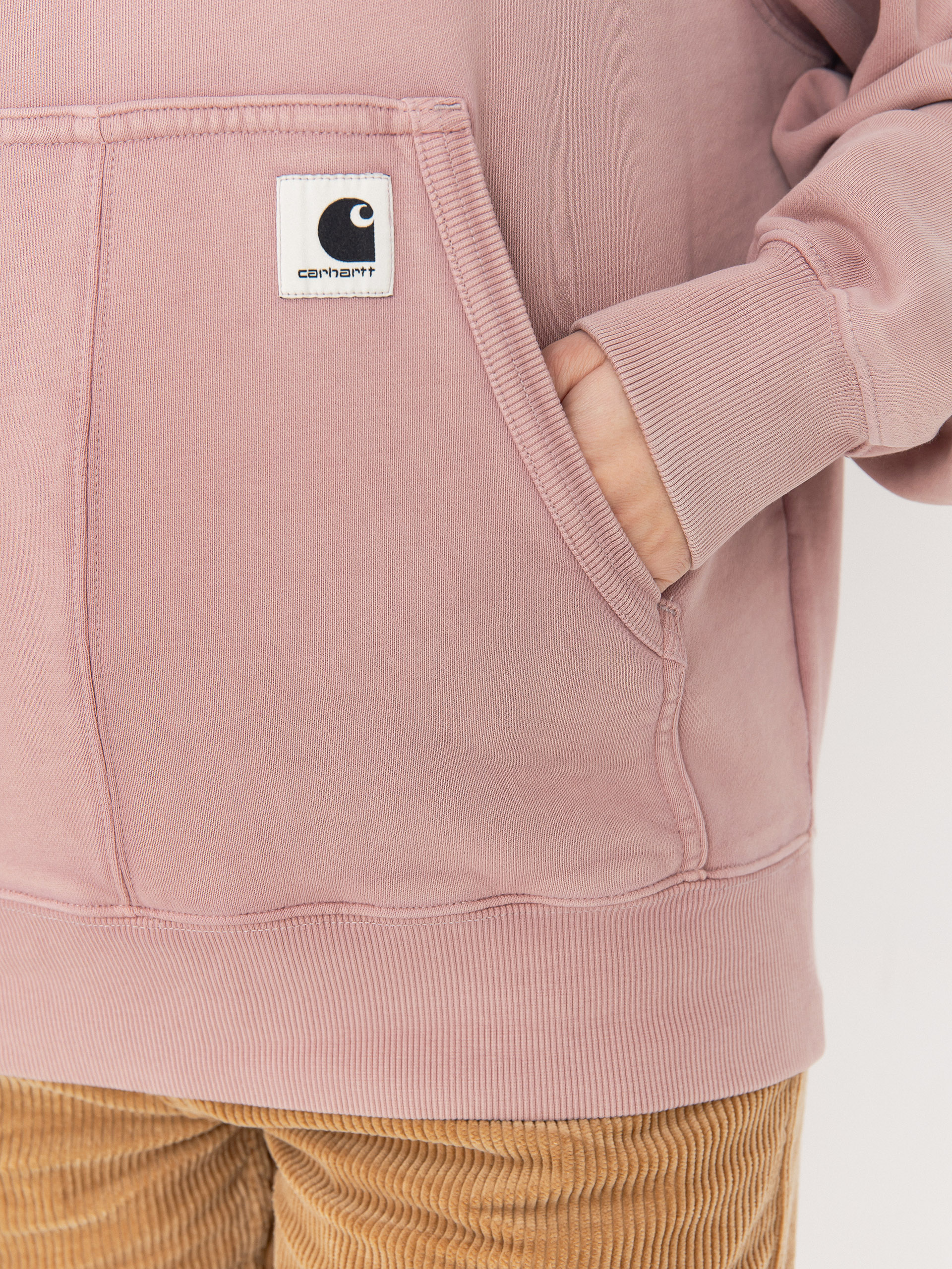 Carhartt WIP Hudson HD Wmn Hoodie (daphne/chalk wash)