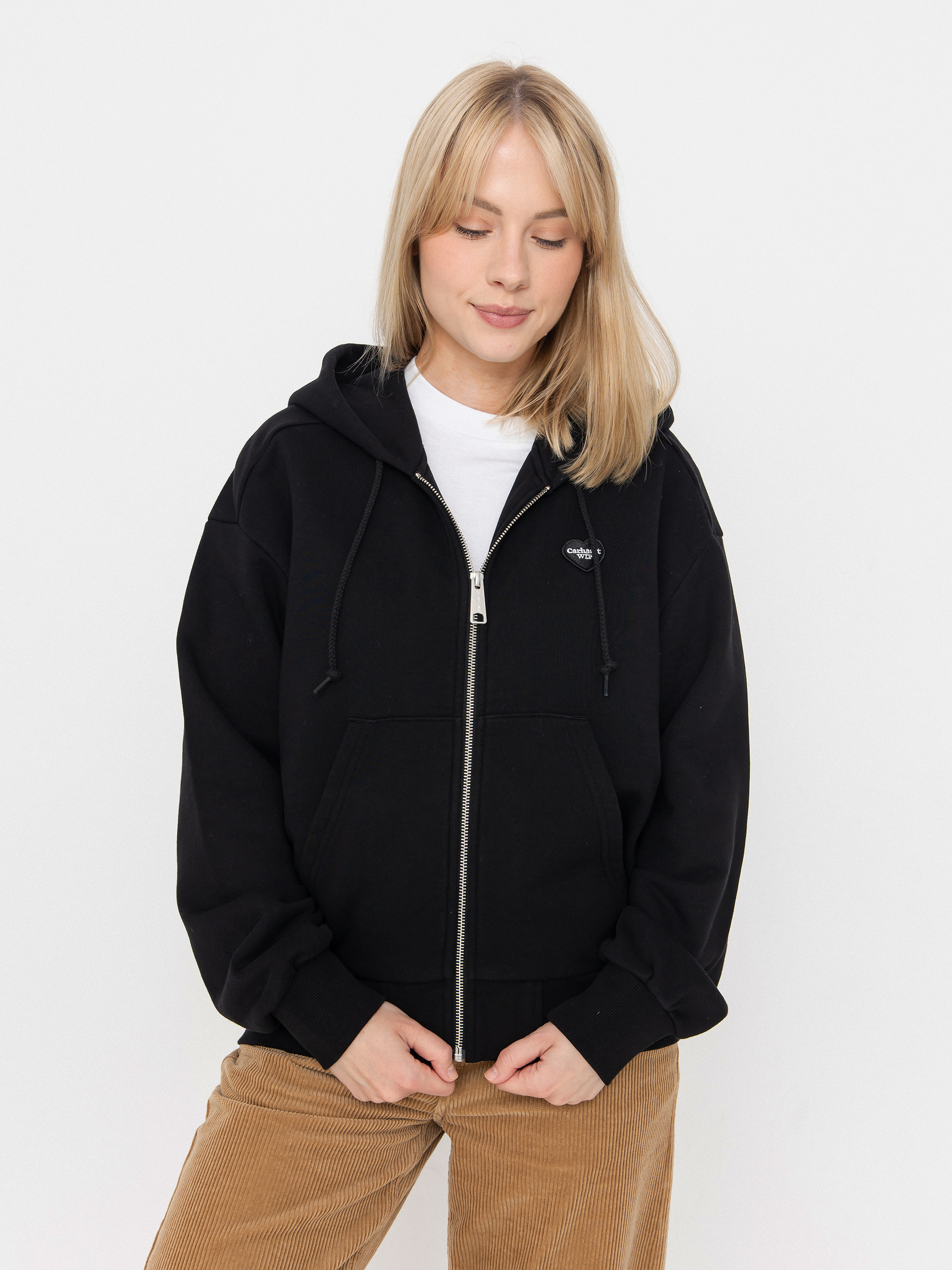 Carhartt WIP Heart II Hartt ZHD Wmn Hoodie (black)
