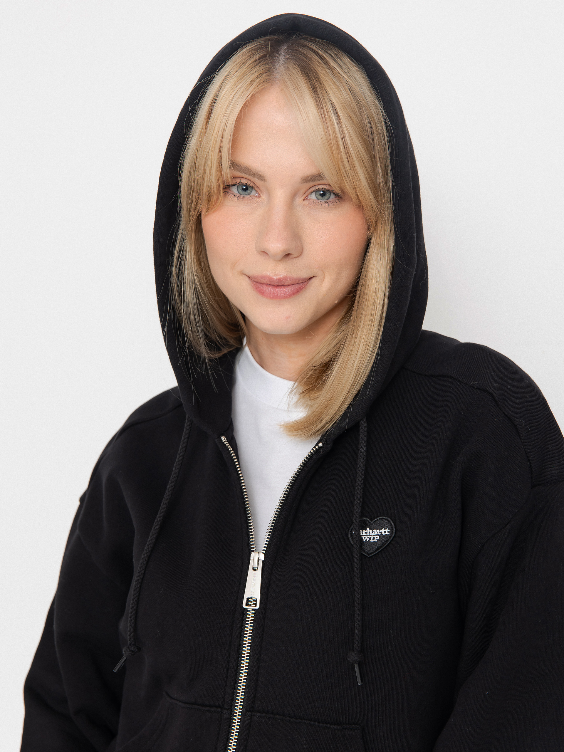 Carhartt WIP Heart II Hartt ZHD Wmn Hoodie - black (black)