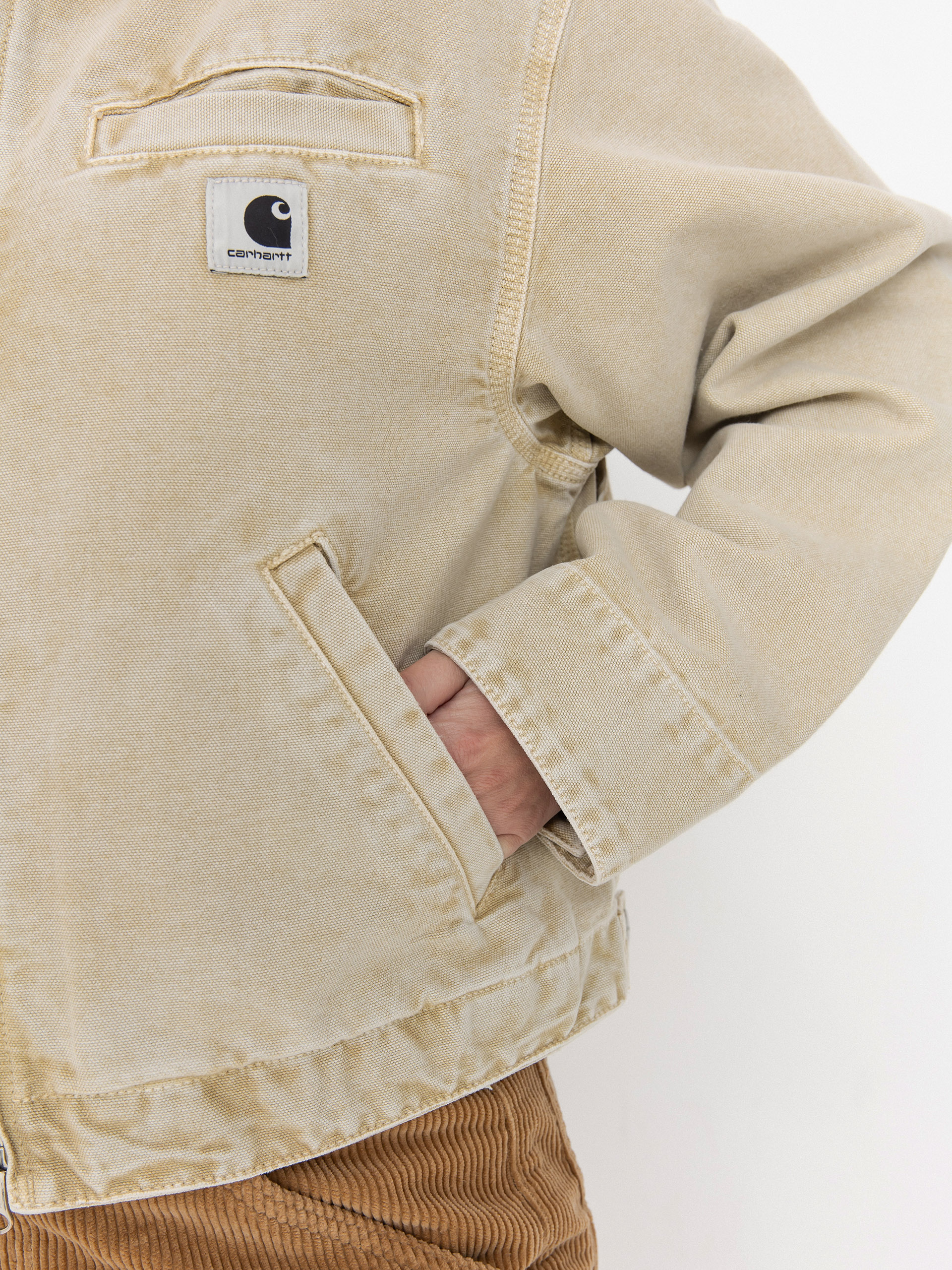 Carhartt WIP Emery Wmn Jacket (dusty h brown/dusty h brown/chalk wash)