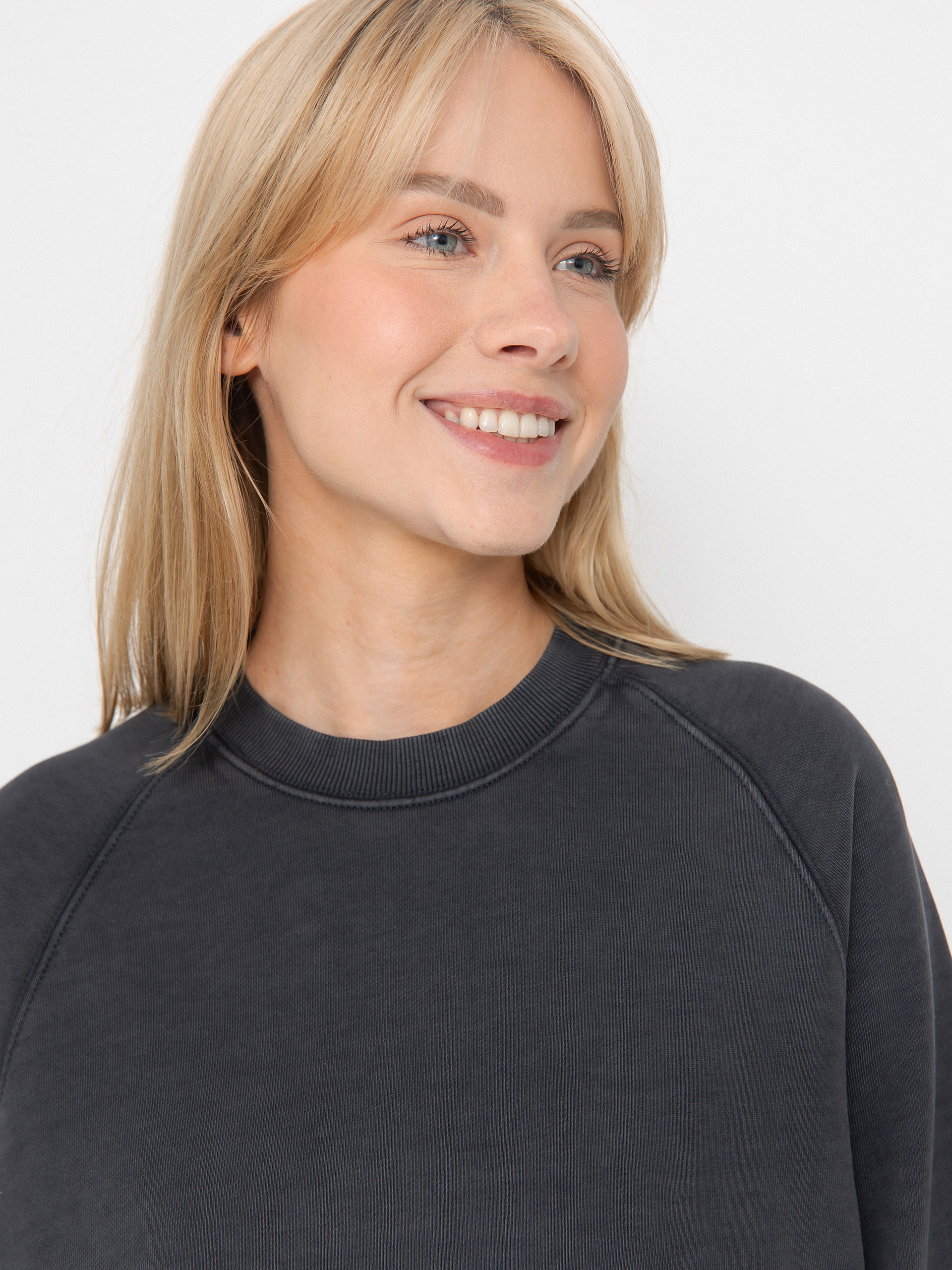 Carhartt WIP Hudson Wmn Sweatshirt (black/chalk wash)