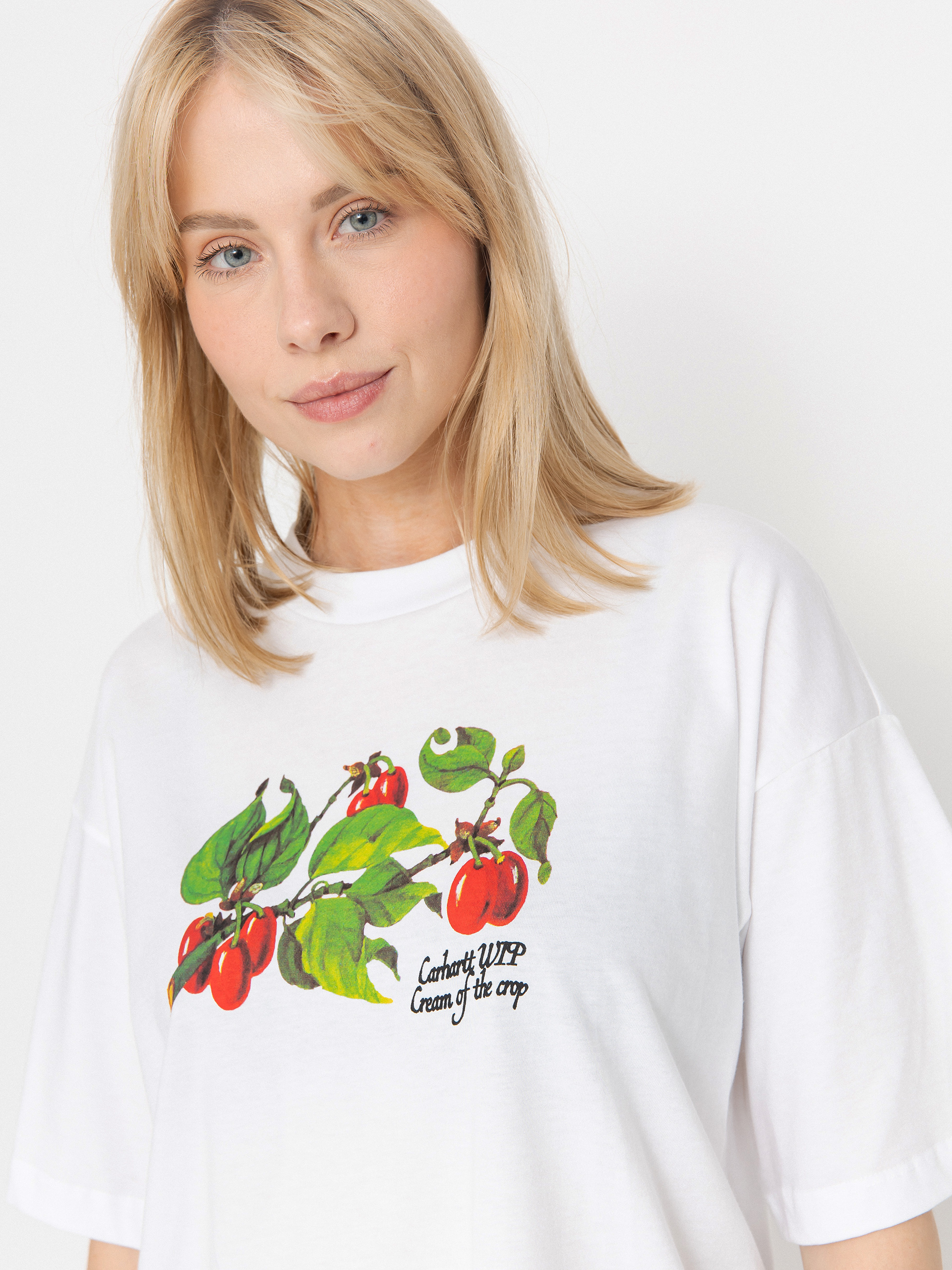 Carhartt WIP Cream Of The Crop Wmn T-Shirt (white)