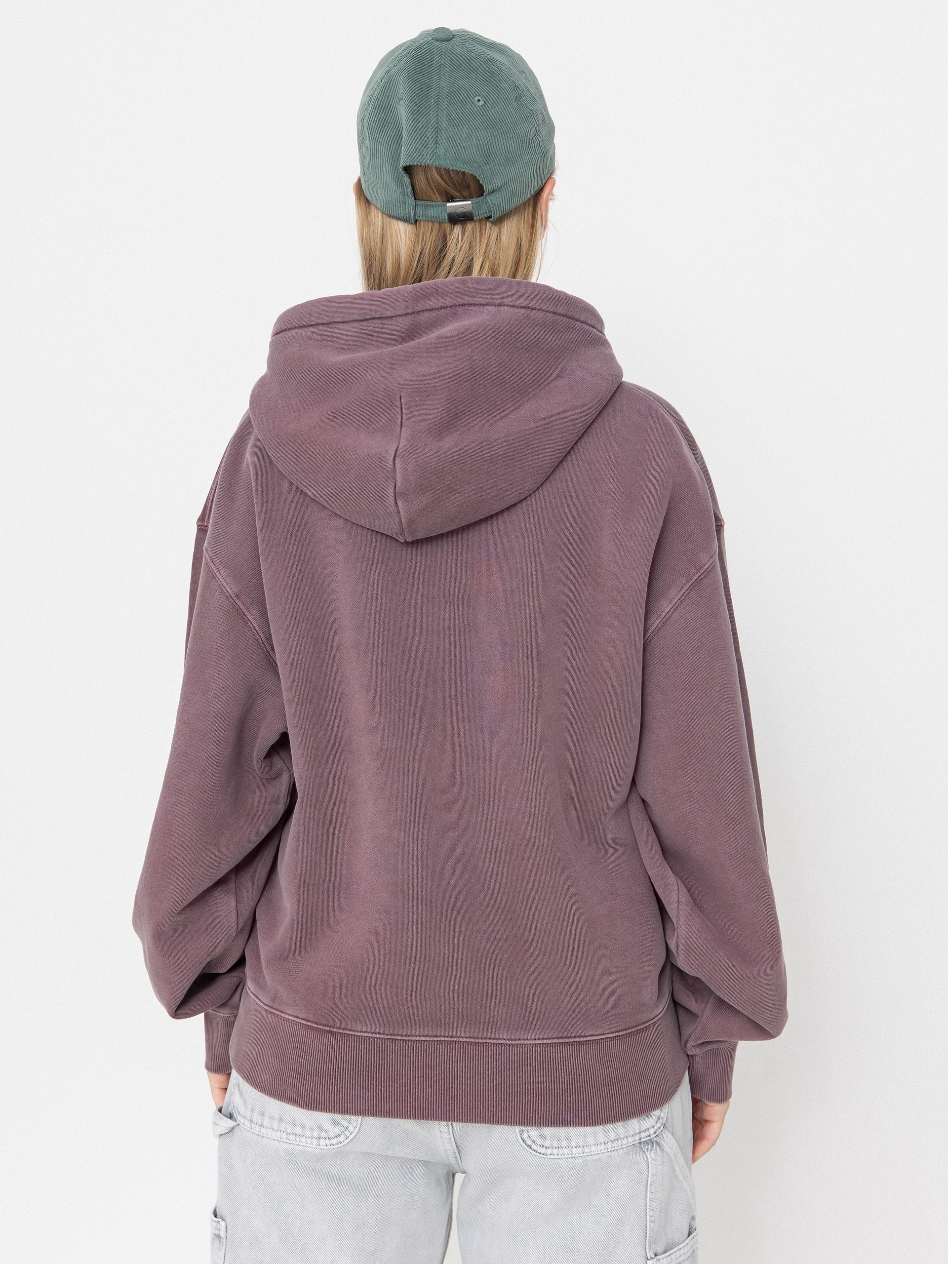 Carhartt WIP Nelson HD Wmn Hoodie (phlox/garment dyed)