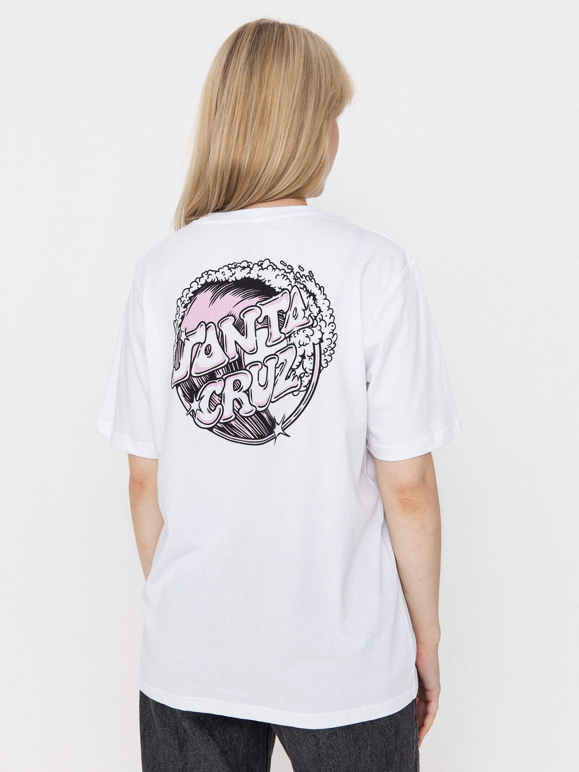 Santa Cruz Offshore Dot Wmn T-Shirt (white)