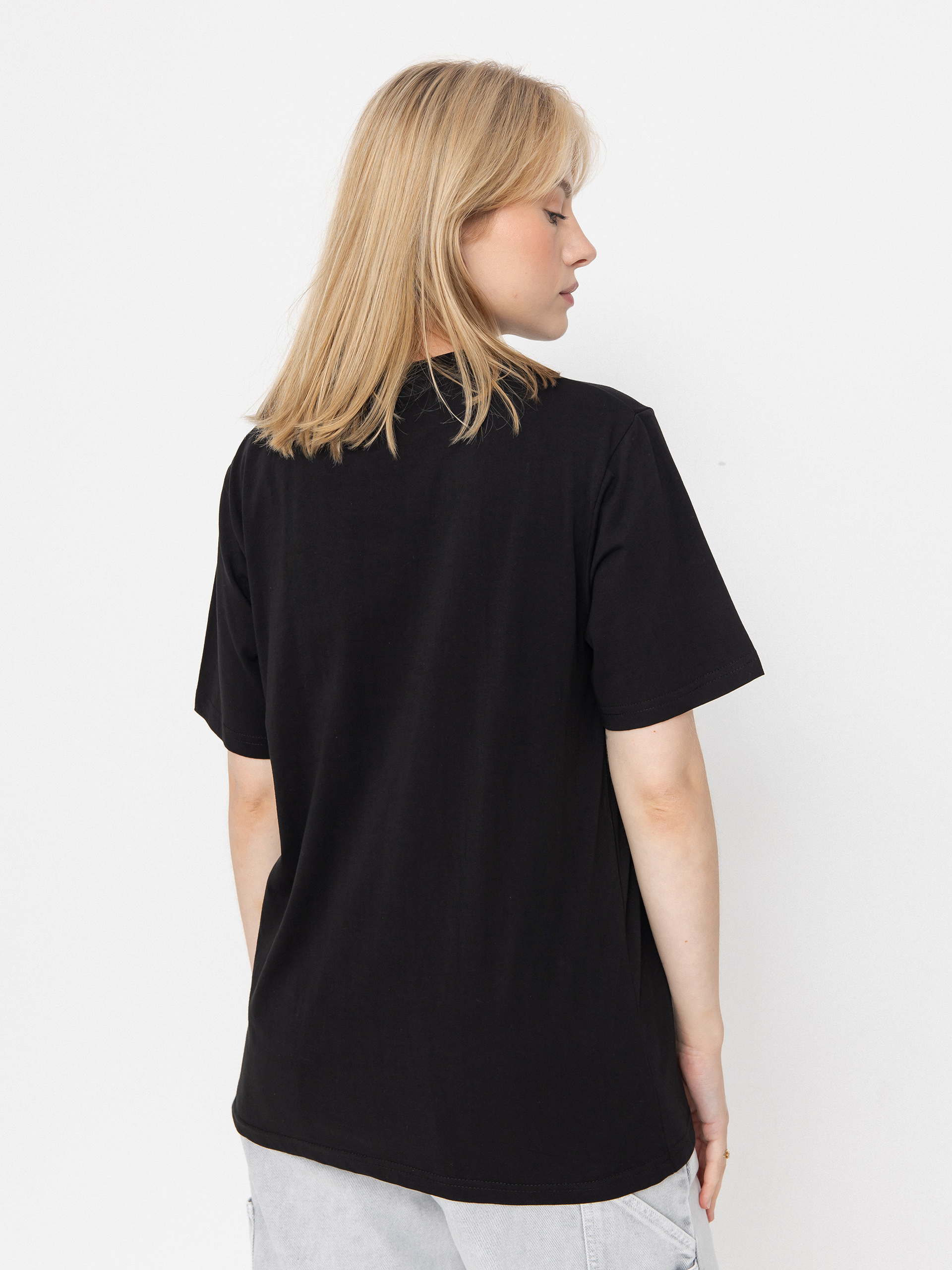 Santa Cruz Woodland Mini Strip Front Wmn T-Shirt (black)