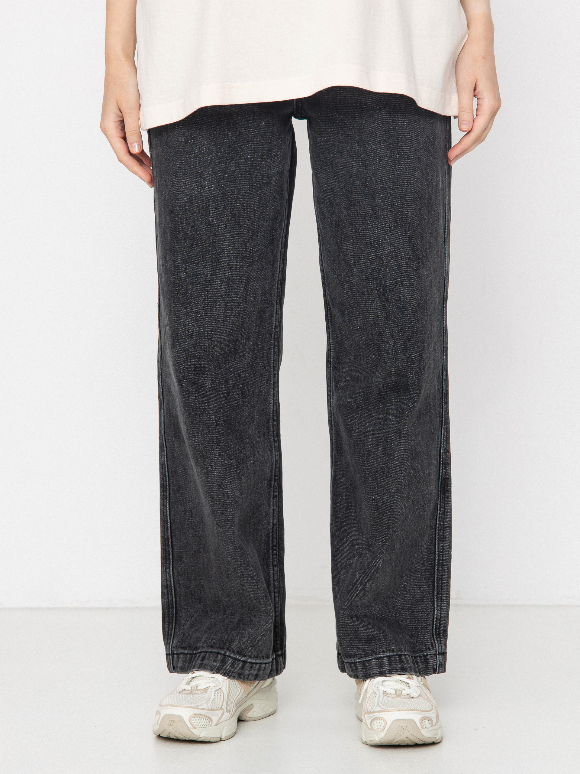 Santa Cruz Classic Baggy Jeans Wmn Pants - black (black wash)