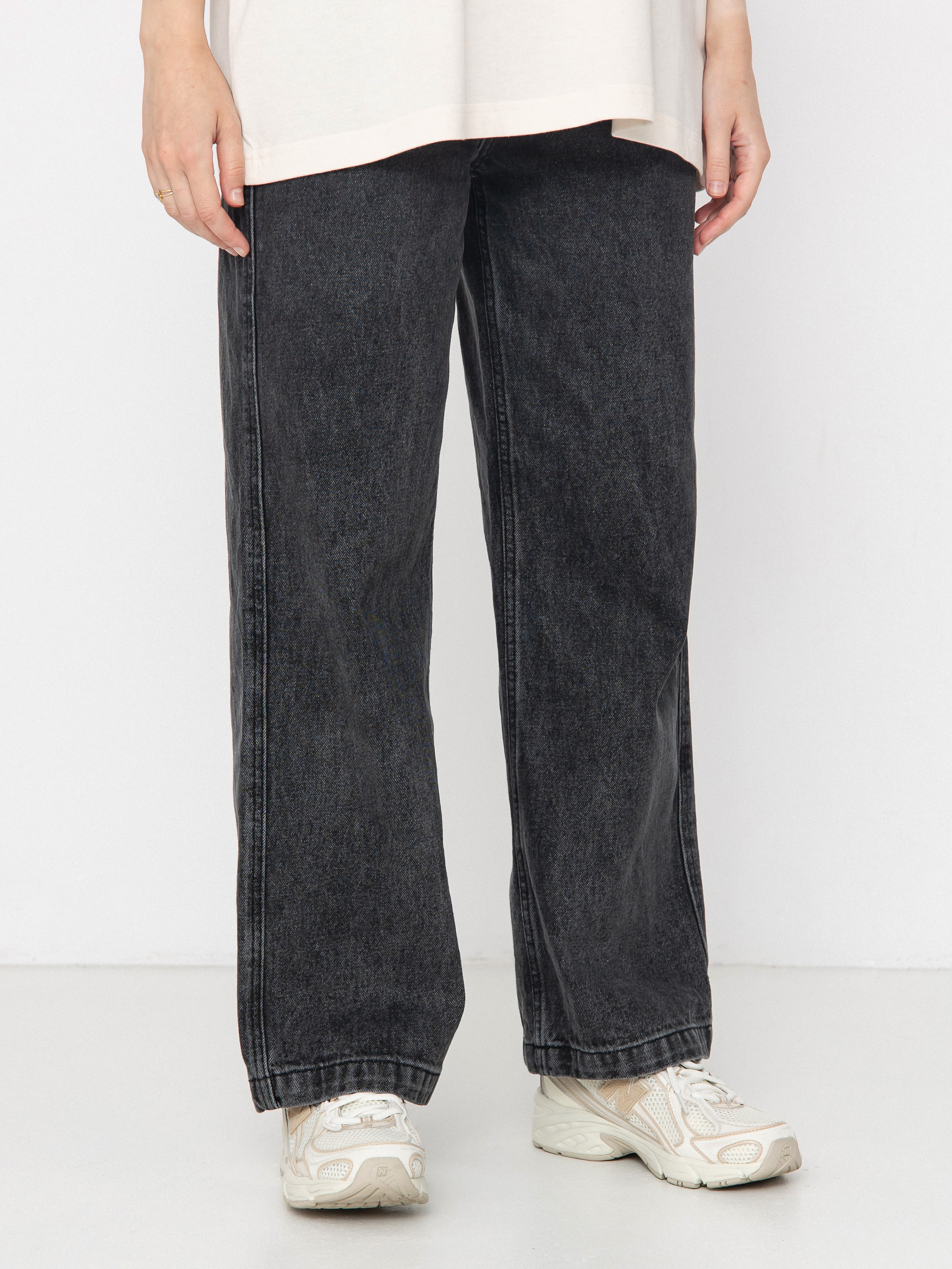 Santa Cruz Classic Baggy Jeans Wmn Pants - black (black wash)