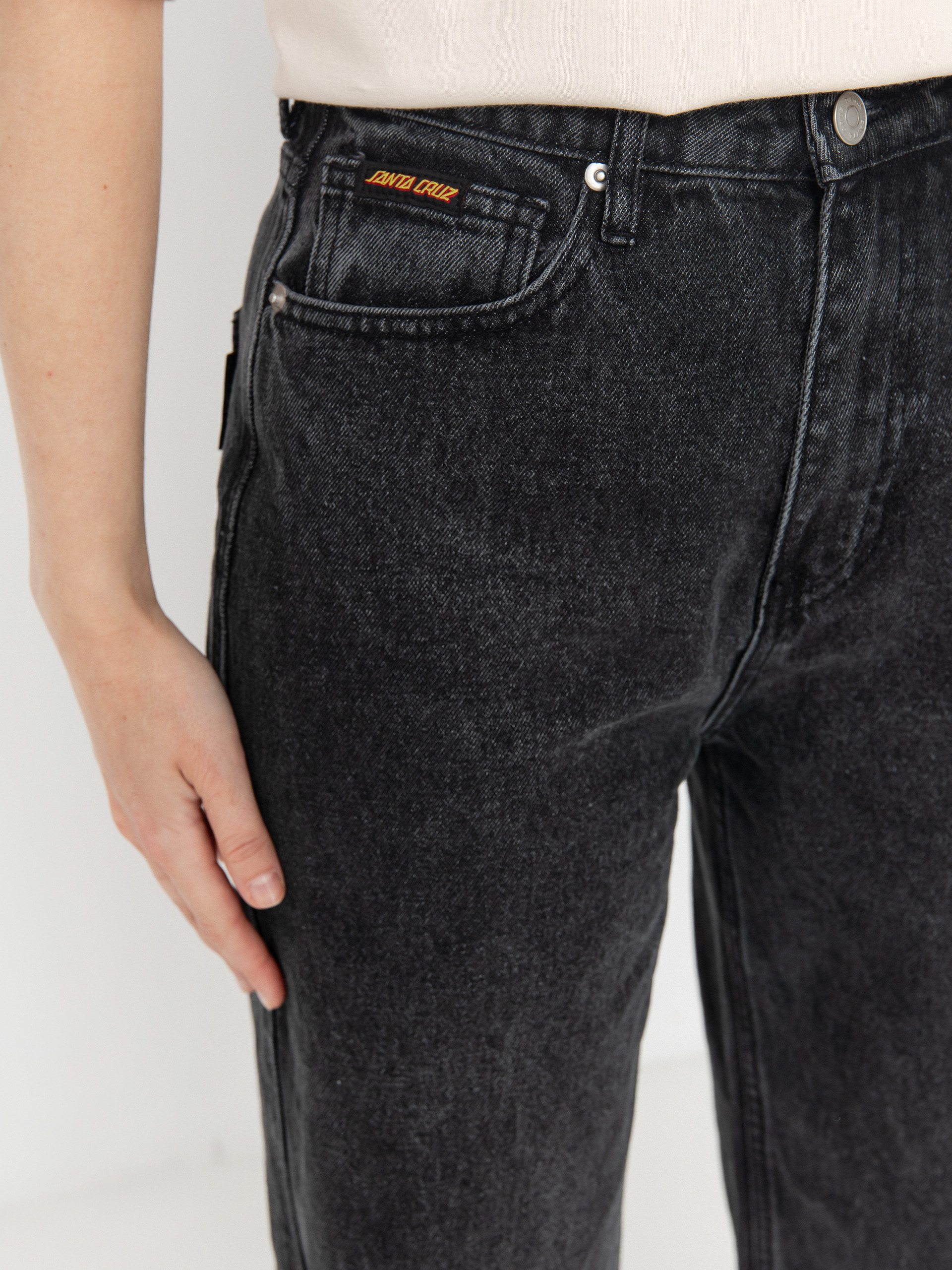 Santa Cruz Classic Baggy Jeans Wmn Pants (black wash)