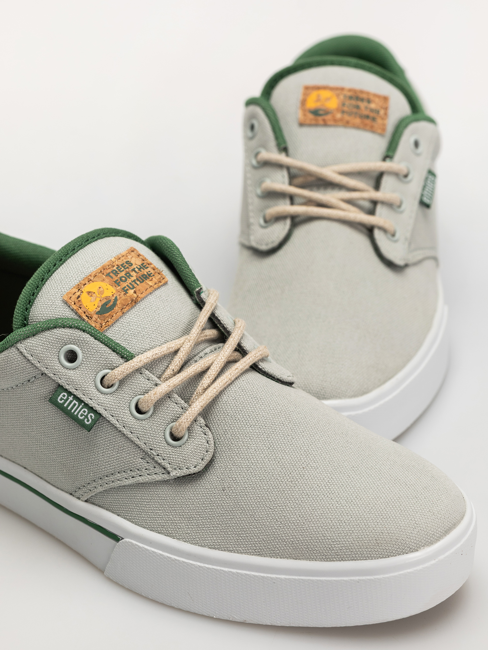 Etnies Jameson 2 Eco X Tftf Shoes (grey/white/green)