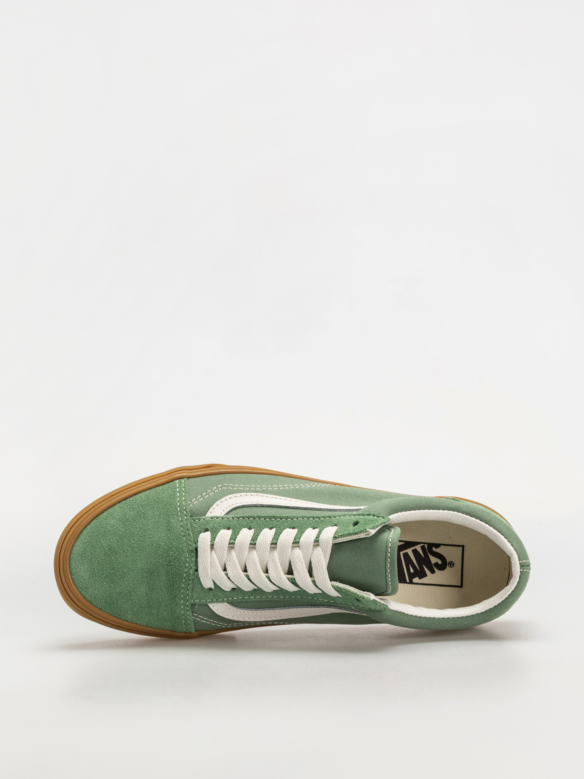 Vans Old Skool Shoes (green/gum)
