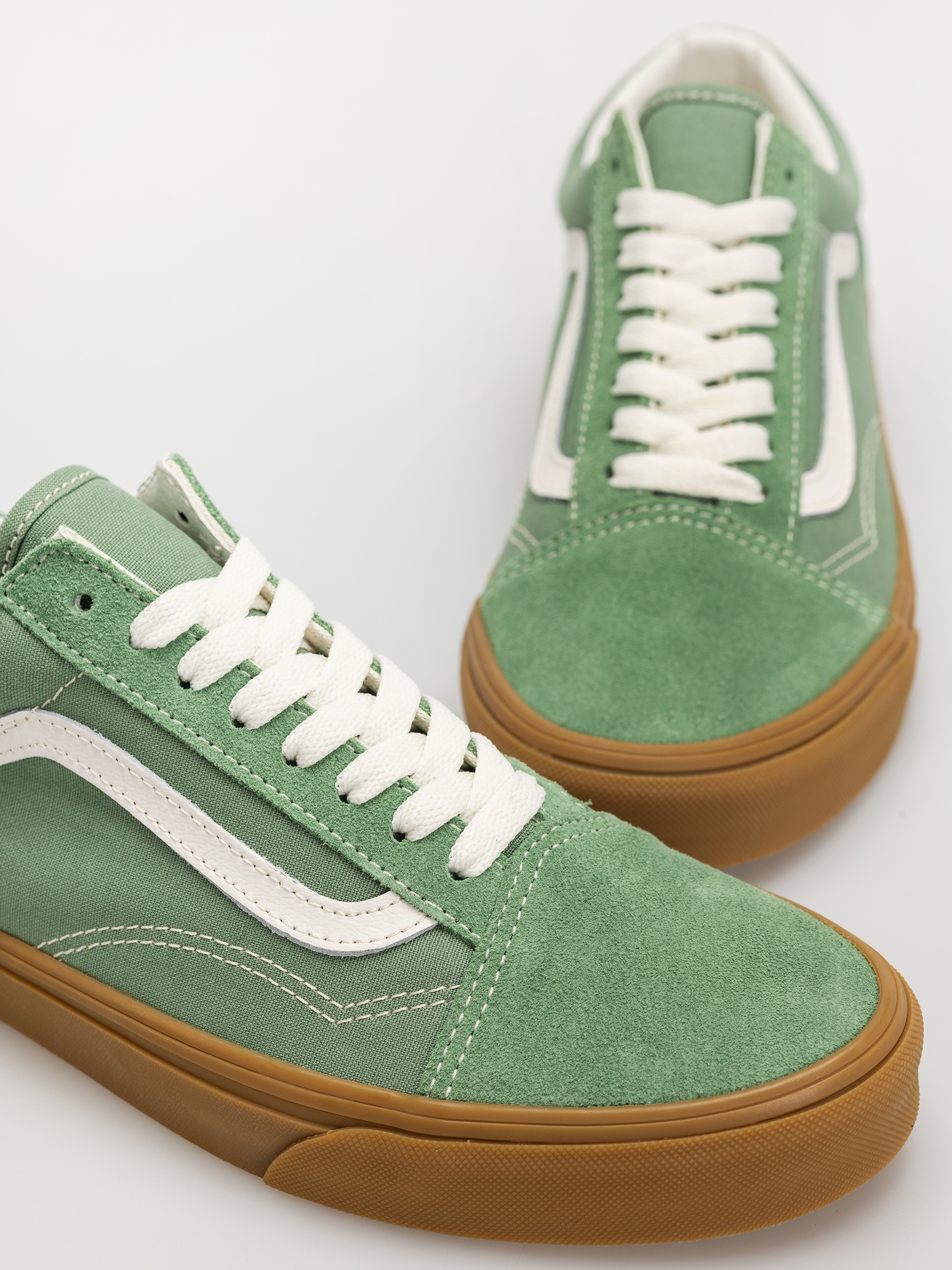 Vans Old Skool Schuhe (green/gum)