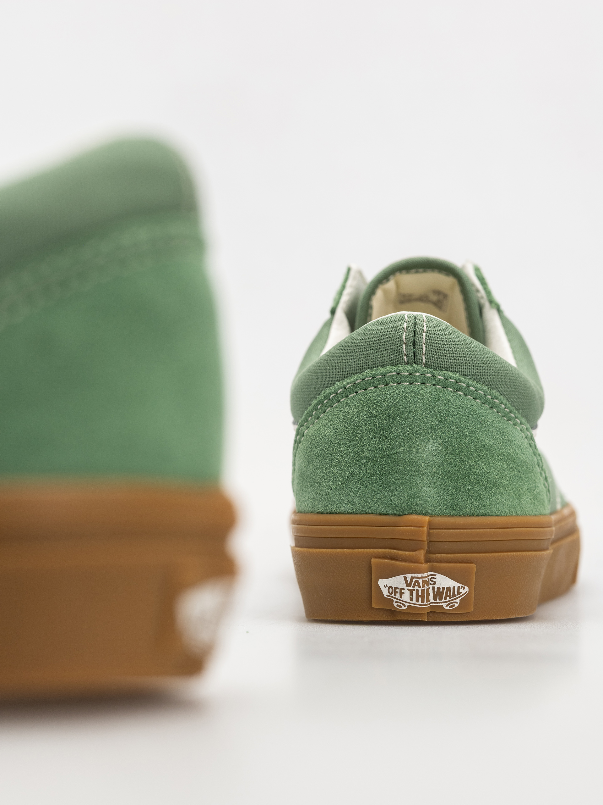Vans Old Skool Shoes (green/gum)