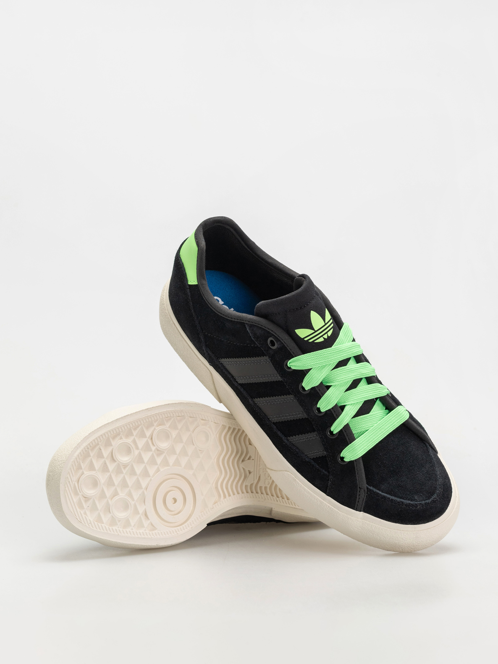 adidas Court Tns Premiere Shoes (cblack/carbon/limbur)