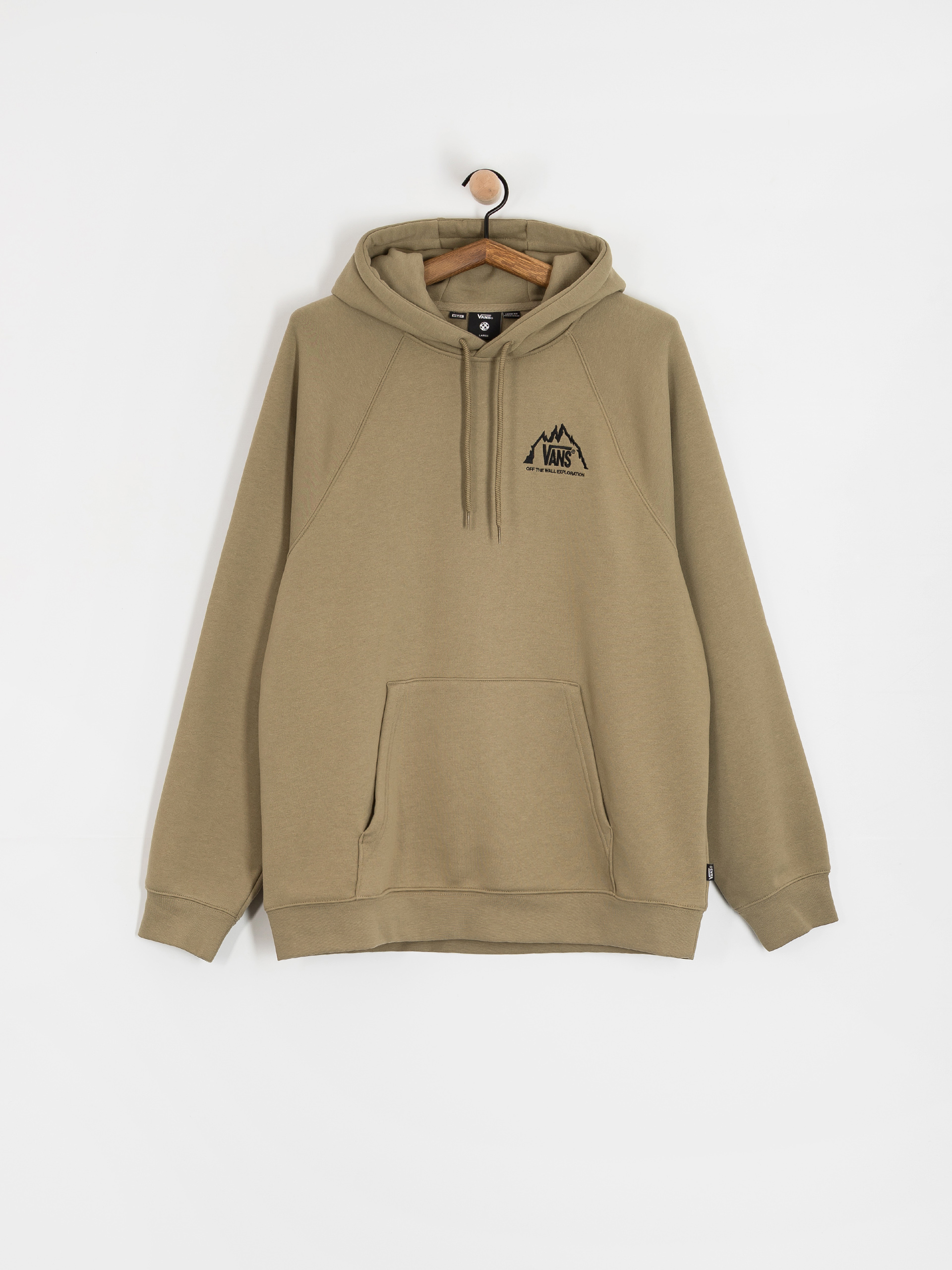 Vans Mte Crestline Logo HD Hoodie - brown (bay leaf)