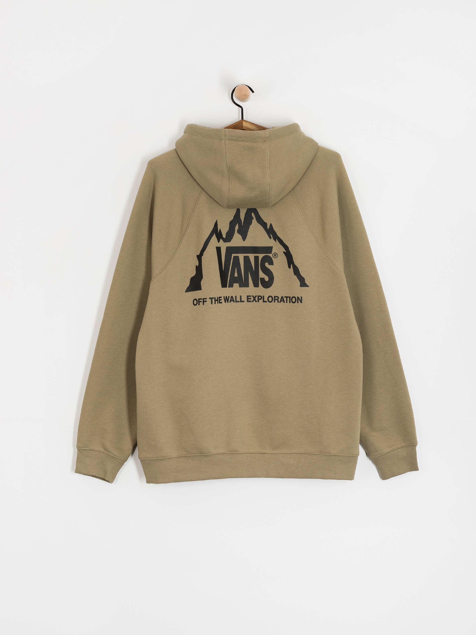 Vans Mte Crestline Logo HD Hoodie - brown (bay leaf)