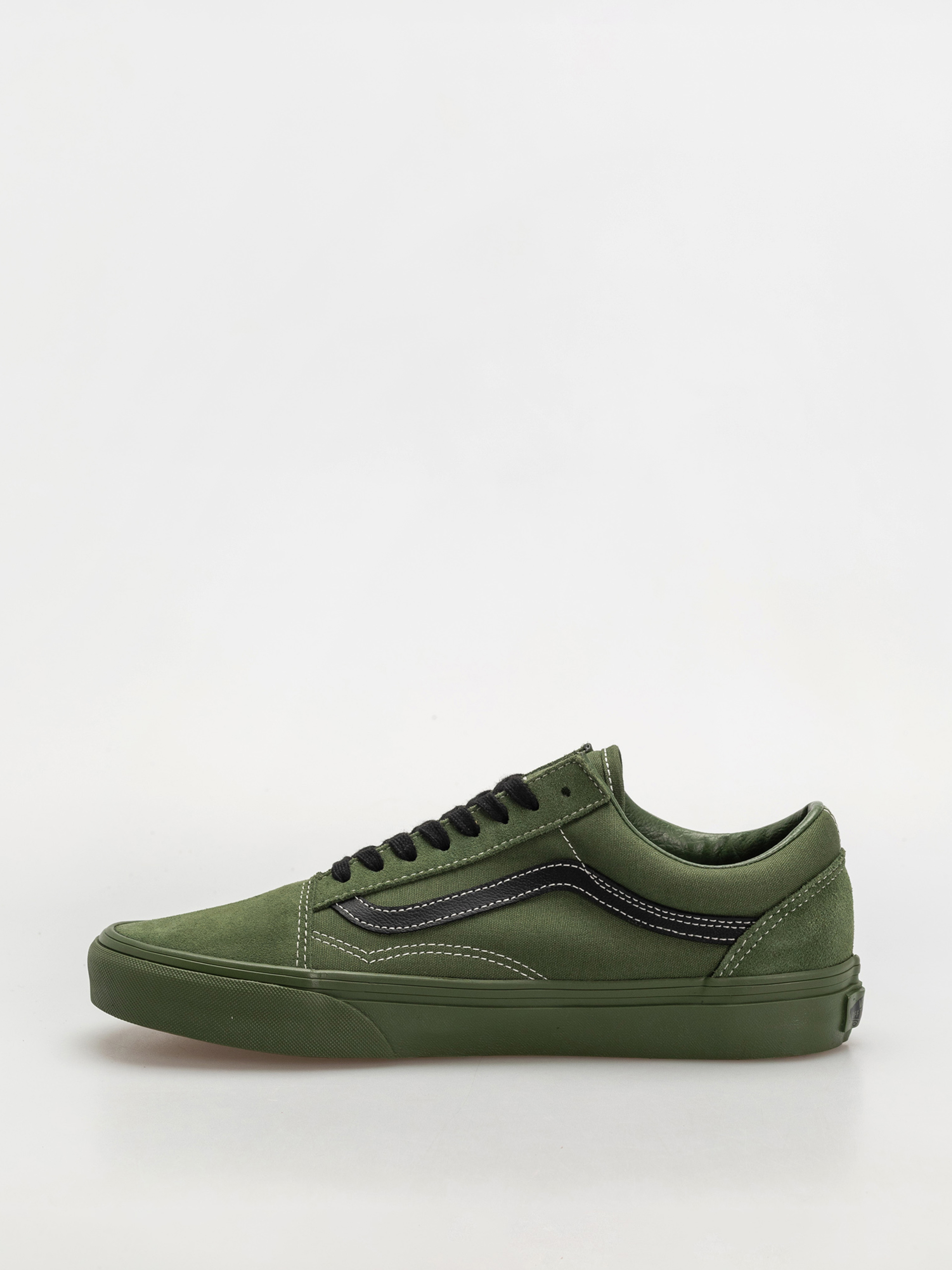 Vans Old Skool Shoes (mono pop green/black)
