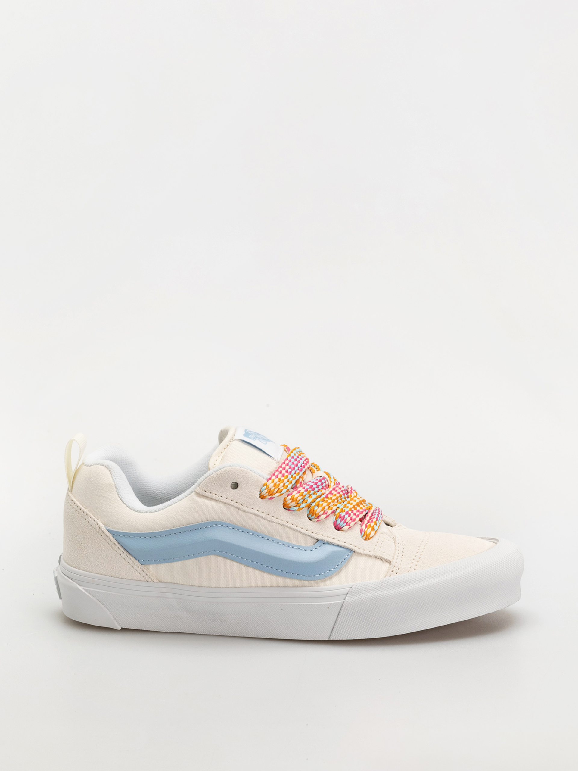 Vans Knu Skool Schuhe (oversized lace white/blue)
